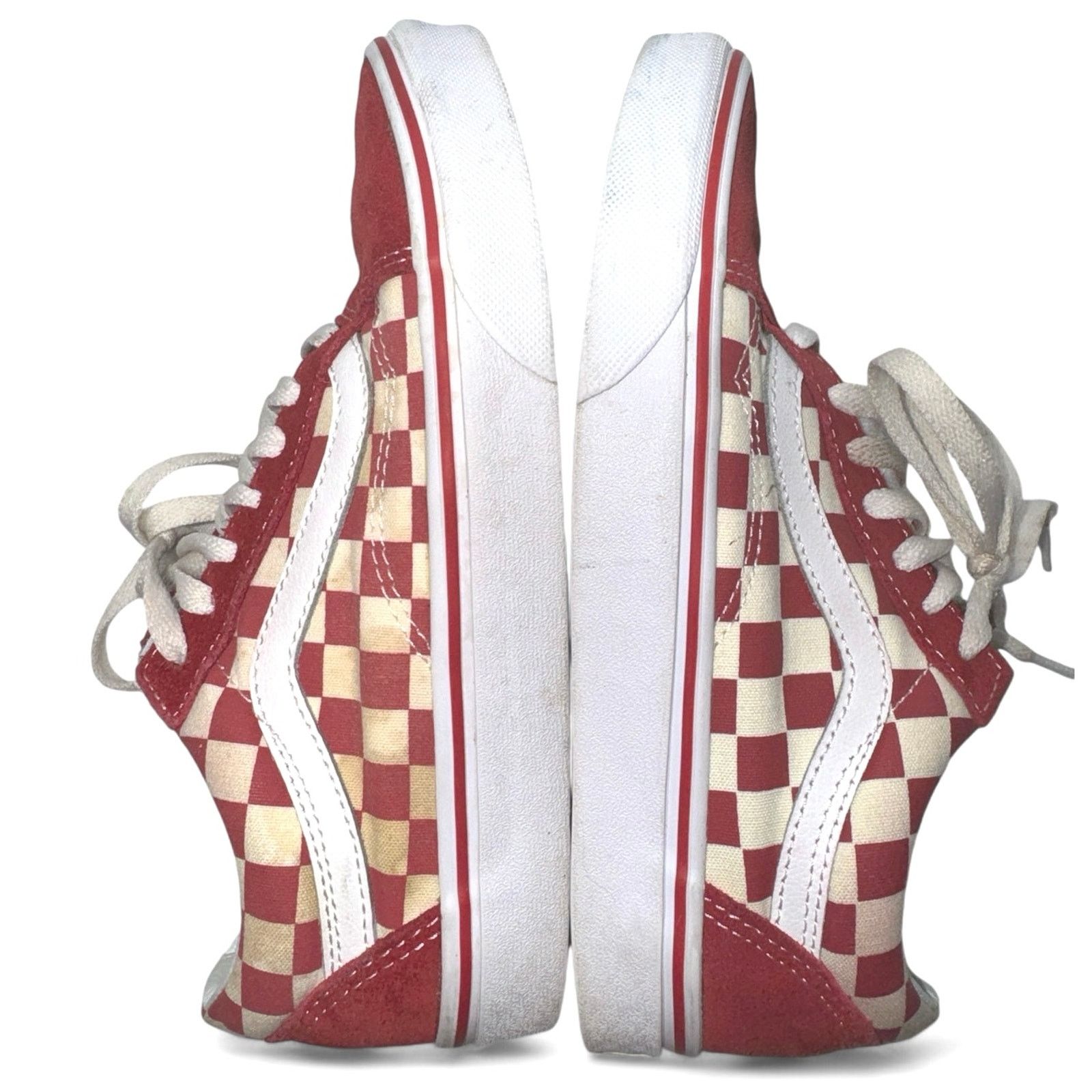 Converse Converse Primary Check Racing Red White Suede women sz 6.5 Size US 6.5 / IT 36.5 - 4 Thumbnail