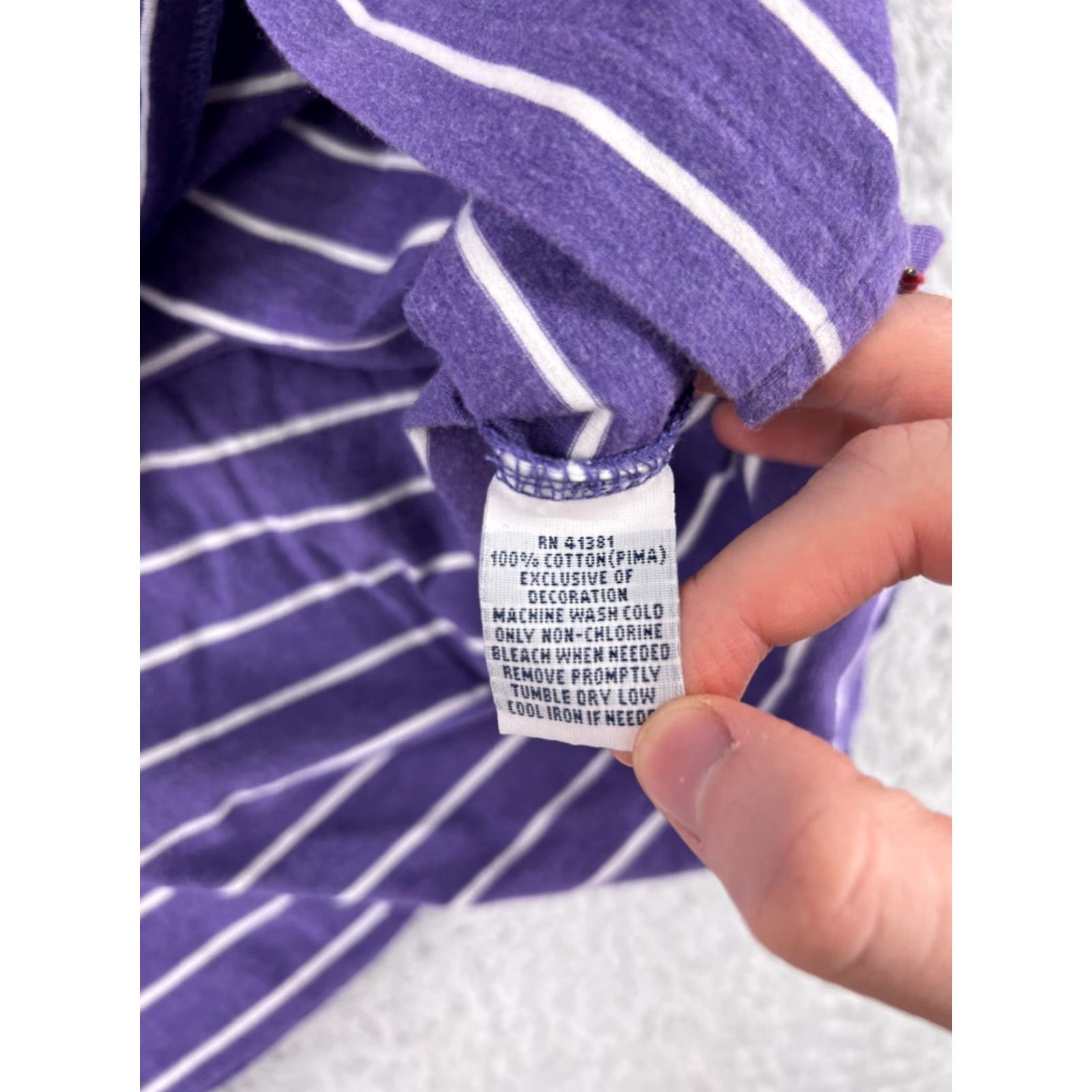 Ralph Lauren Ralph Lauren Polo Shirt Mens Large Purple Polo Shirt Collared Embroidered Logo Golf Sports Knit Cotton Short Sleeve Shirt Size US L / EU 52-54 / 3 - 4 Thumbnail