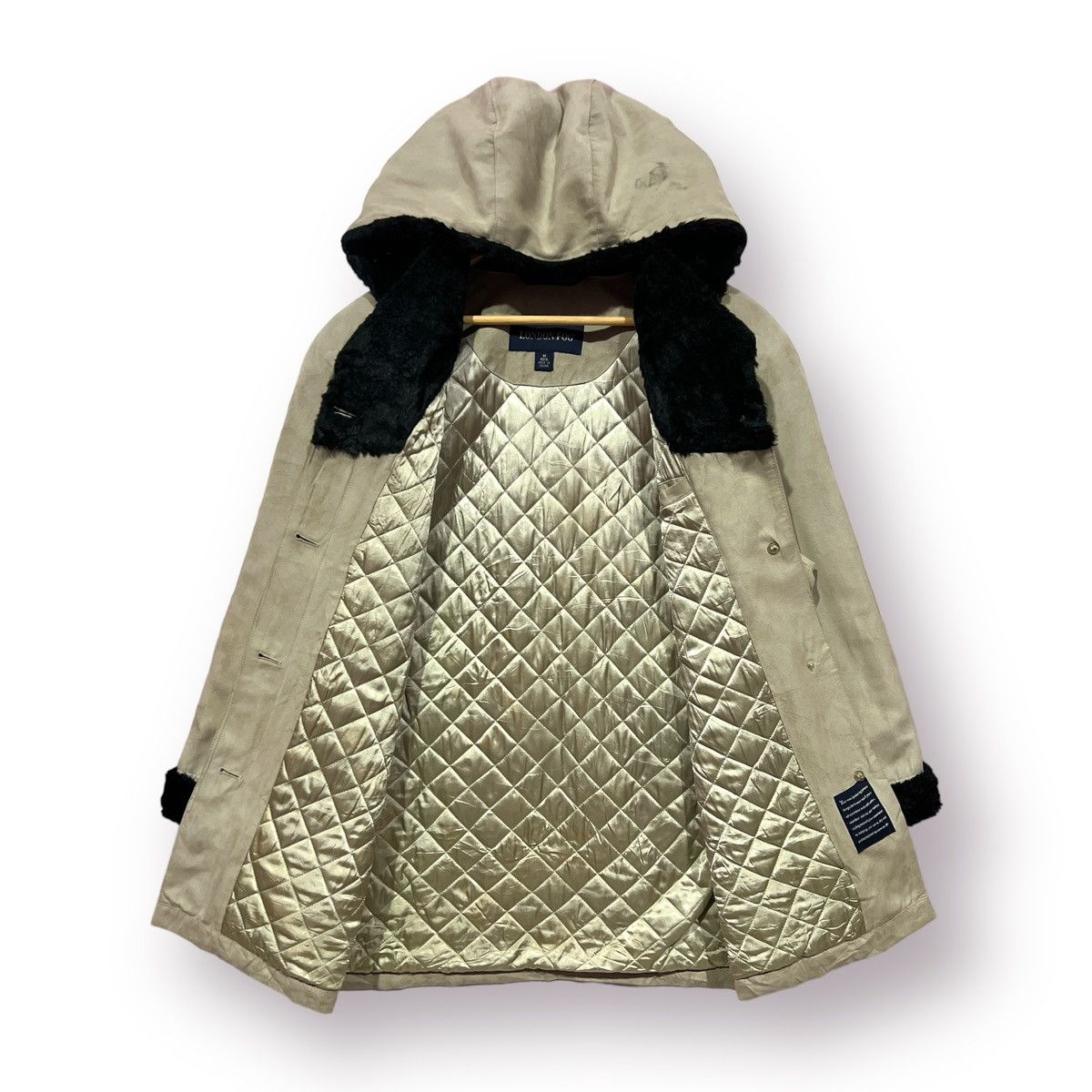 London Fog × Other 🔥 LONDON FOG FAKE LEATHER JACKET FLEECE LINED HOOD - M Size US M / EU 48-50 / 2 - 6 Thumbnail