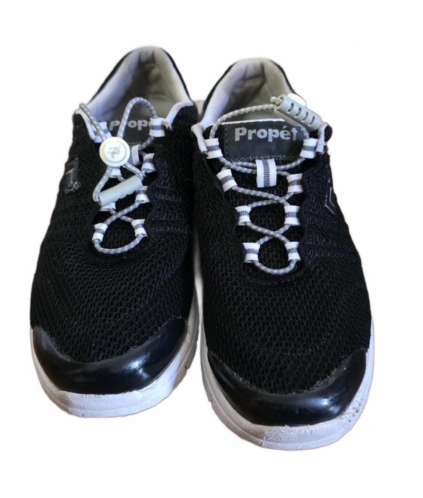 Proleta Re Art Propét Womens TravelWalker II Black Mesh Sneakers Size 7 Size US 7 / IT 37 - 3 Thumbnail