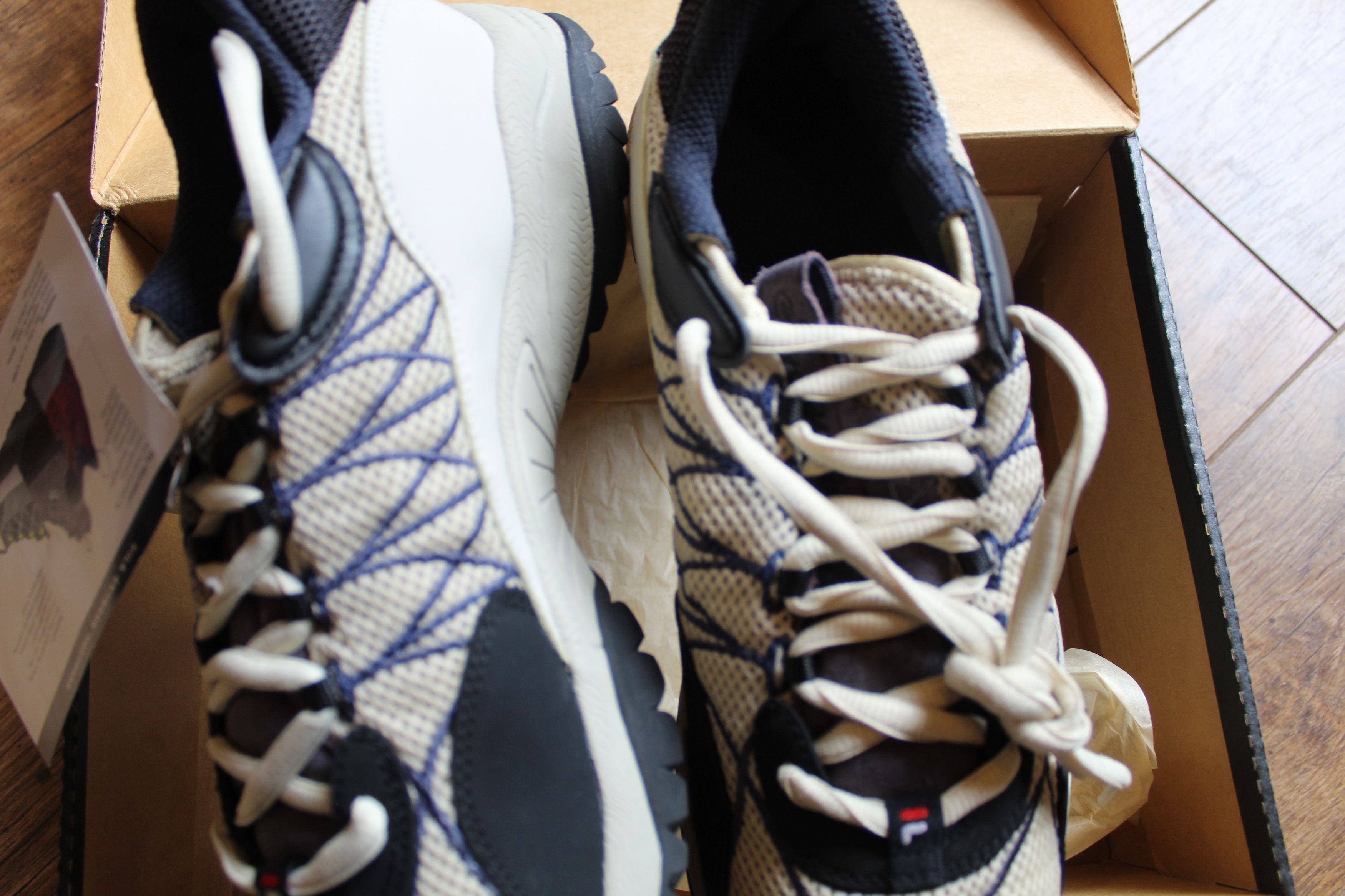 Fila FILA Outdoor Switchback Synthetic (1998) – Off White/Blue Size US 11 / EU 44 - 4 Thumbnail