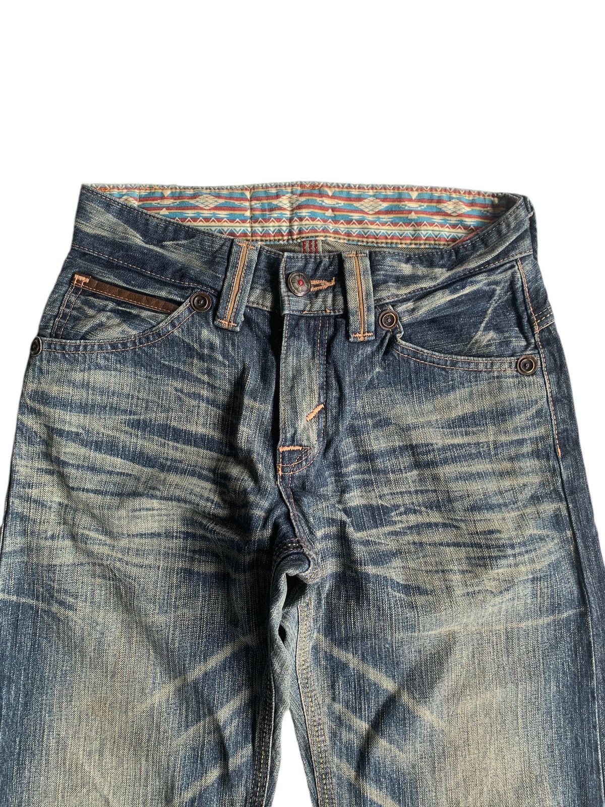 Edwin EDWIN XV MUDMAX HIPPIES STYLE FADED & RUSTY DISTRESSED DENIM Size US 28 / EU 44 - 8 Thumbnail