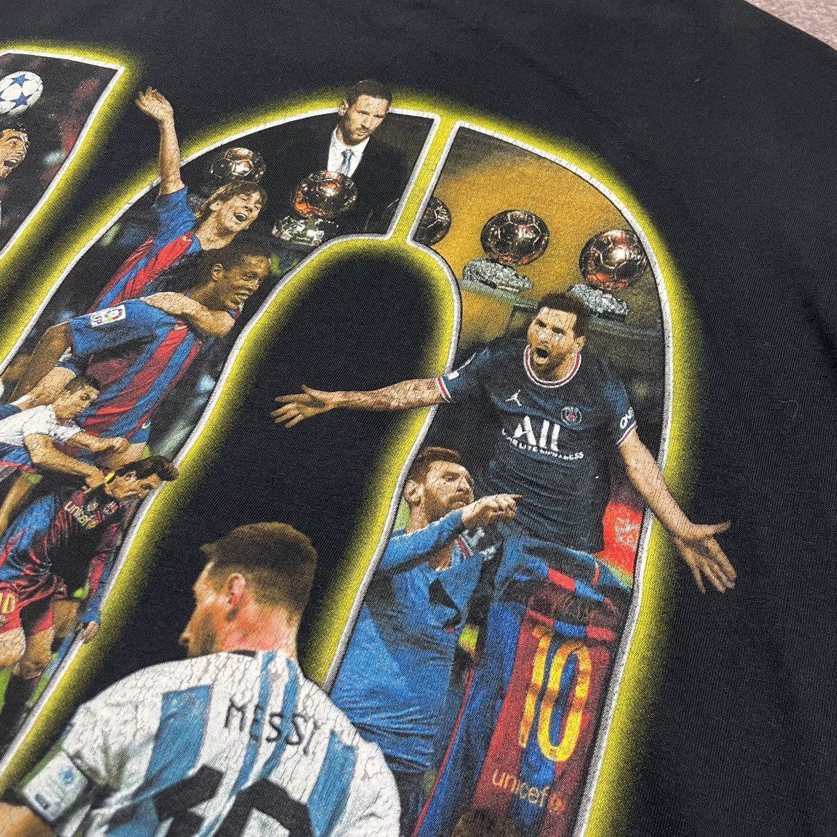 Marino Morwood Messi 10 Marino Morwood T Shirt Size US L / EU 52-54 / 3 - 20 Thumbnail