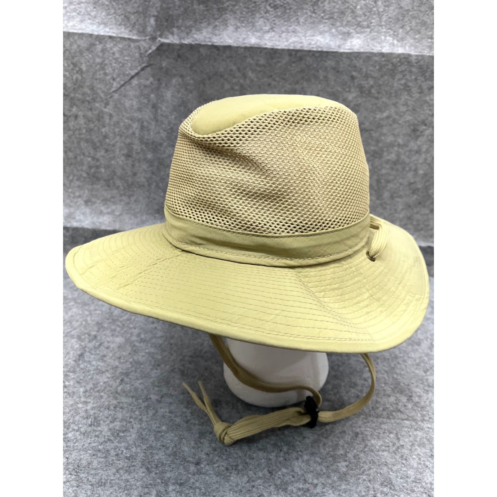 Vintage VINTAGE Henschel Sun Bucket Hat Unisex Adults Small Beige Cotton Blend Summer Outdoor Travel Casual Size ONE SIZE - 4 Thumbnail