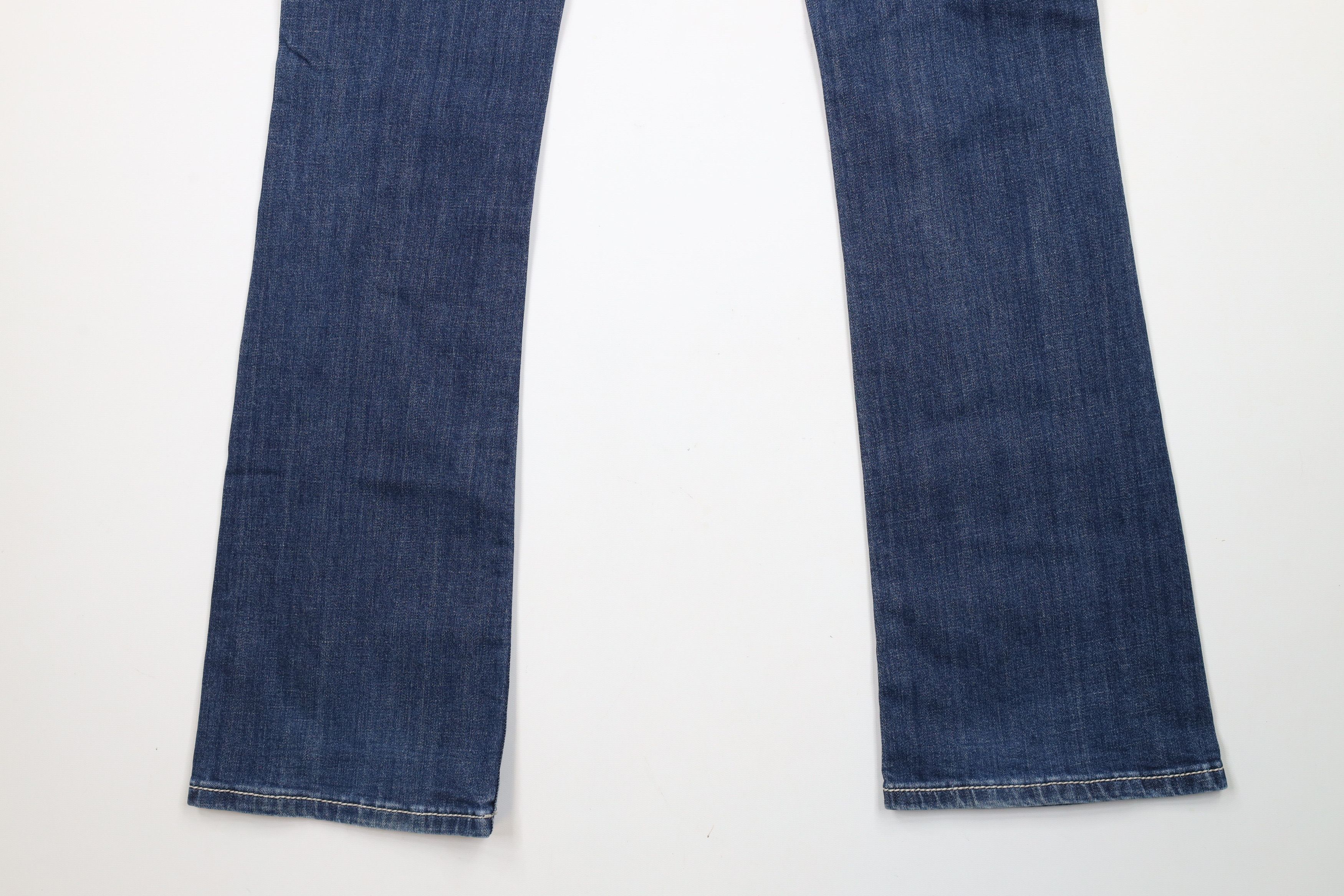 Miss Me × Vintage Miss Me Rainbow Cross Thick Stitch Signature Bootcut Jeans Size 29" - 12 Thumbnail