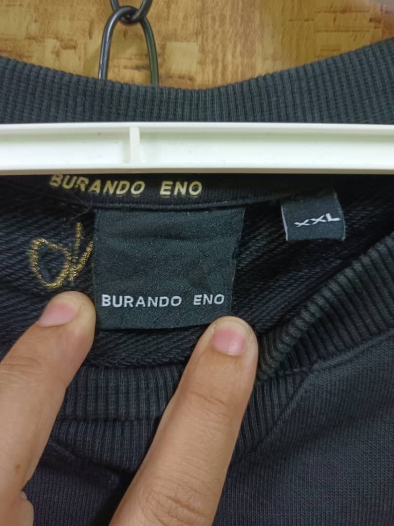 Designer × Japanese Brand Burando Eno Back Overprint/Emboidered Tiger Sweatshirt Size US XXL / EU 58 / 5 - 8 Thumbnail