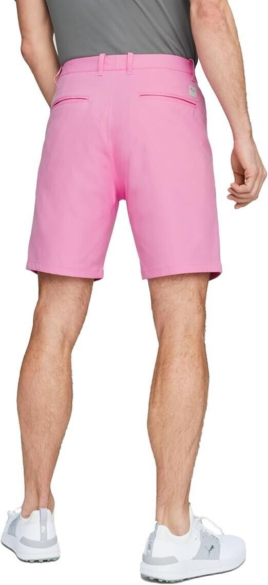 Puma Puma 537788 Golf Dealer 8" Shorts Pink Mist ( 38 ) Size US 38 / EU 54 - 2 Thumbnail