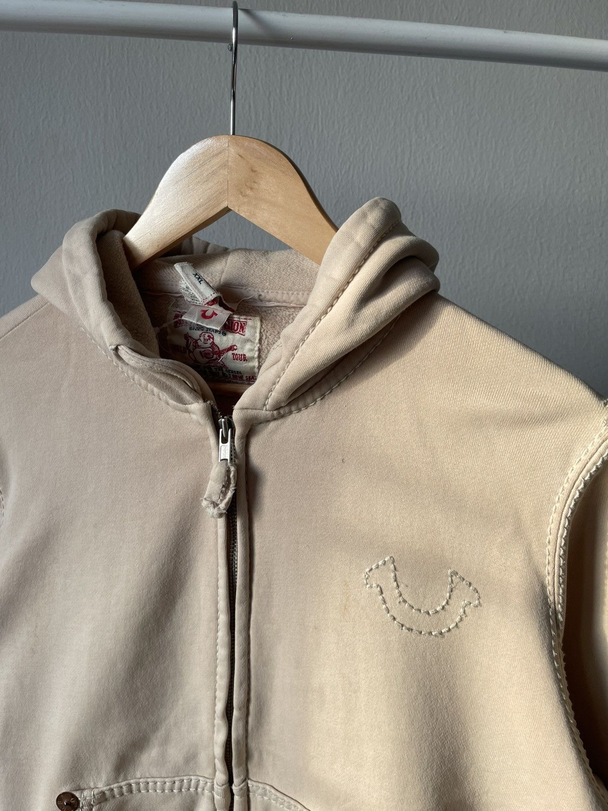 True Religion 2000s True Religion Crop Hoodie Size US S / EU 44-46 / 1 - 6 Thumbnail