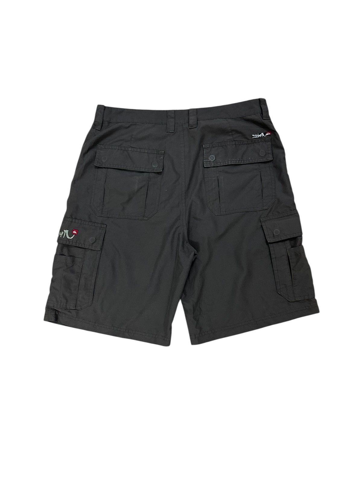 Beauty Beast × Quiksilver × Vintage Vintage Rare Beautiful Quiksilver Multi Pocket Cargo Shorts Size US 34 / EU 50 - 2 Thumbnail