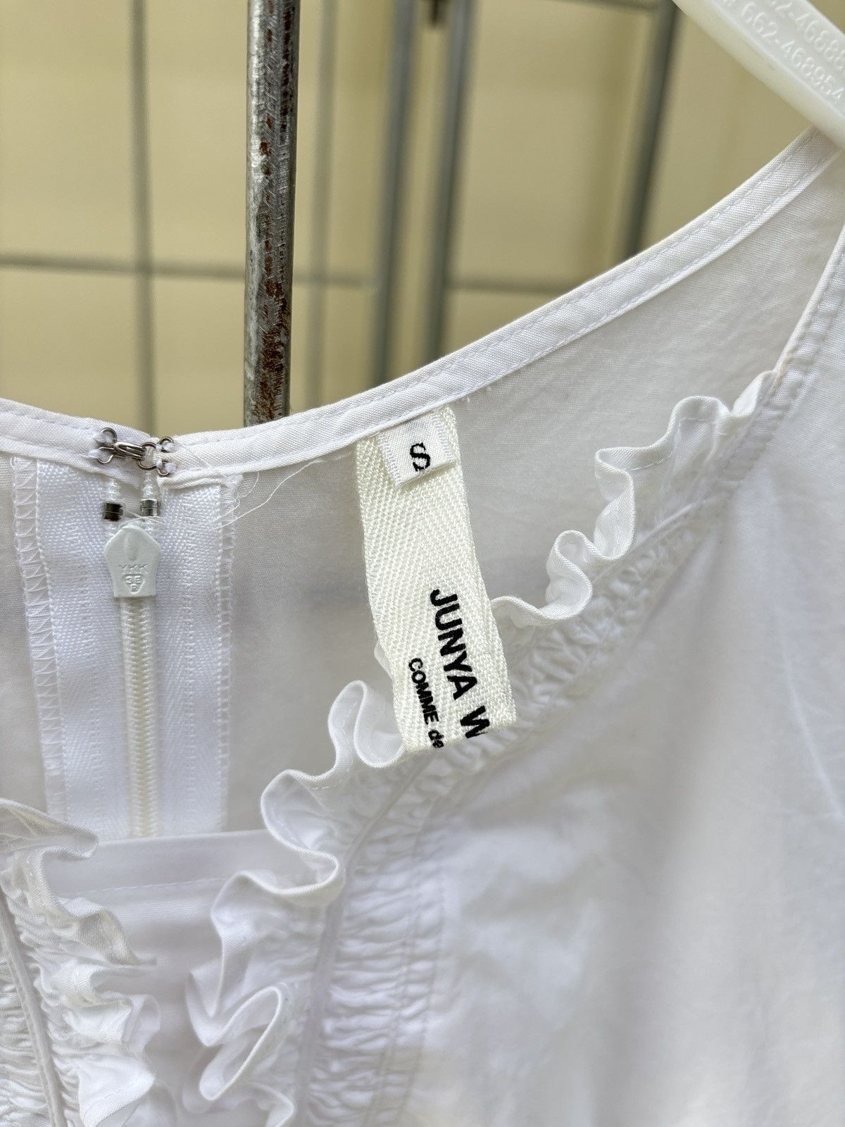 Junya Watanabe Junya Watanabe • Comme des Garcons white blouse Size S / US 4 / IT 40 - 7 Thumbnail