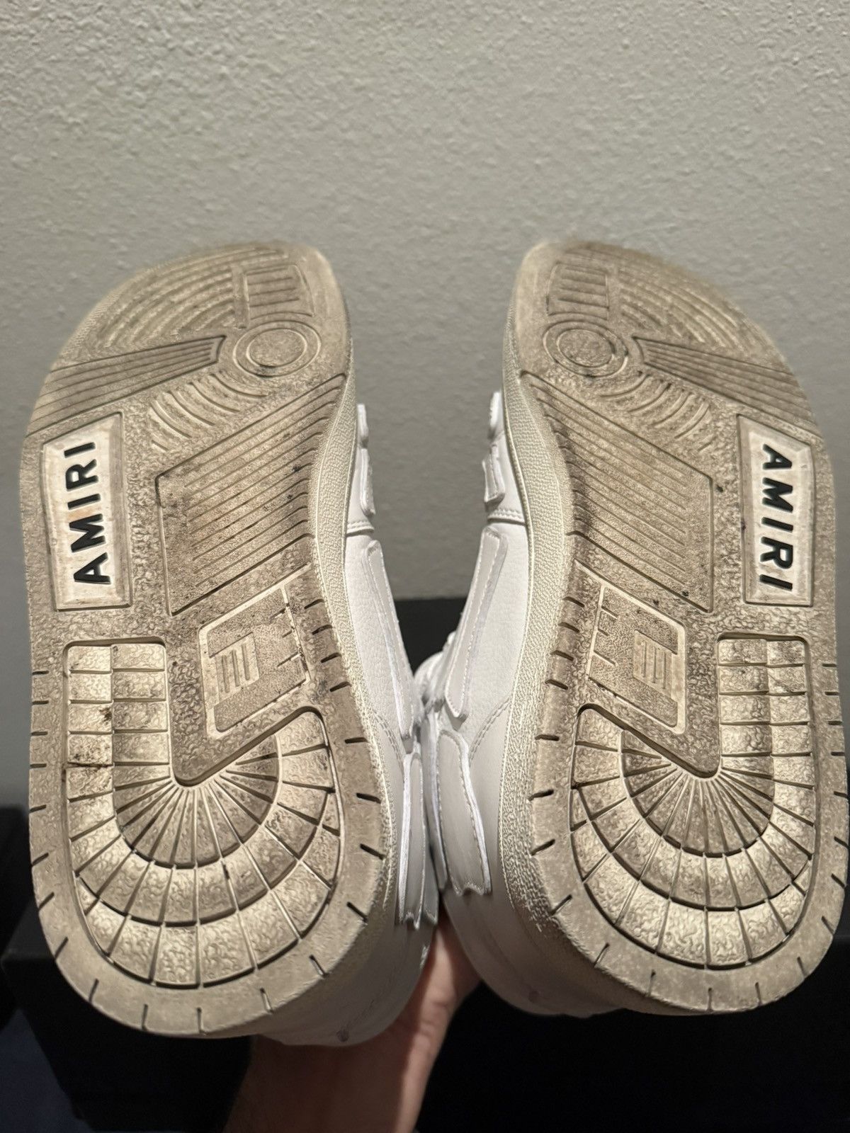 Amiri AMIRI WHITE SKEL TOP HIGHS Size US 10 / EU 43 - 9 Thumbnail