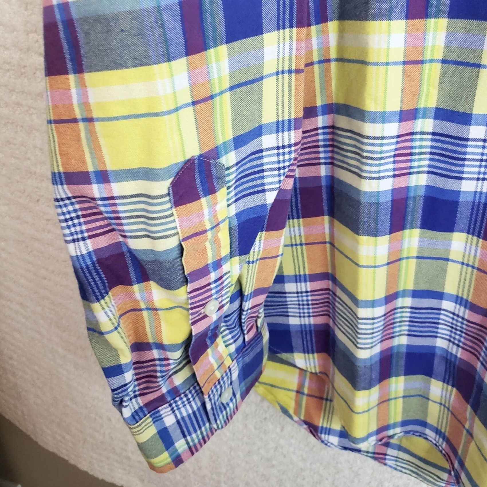 Ralph Lauren Ralph Lauren Shirt Button-Up Men's XL Cotton Multicolor Plaid Long Sleeve Button-Up Shirt Colorful Mens XL Cotton Multicolor Plaid Shirt Size US XL / EU 56 / 4 - 6 Thumbnail