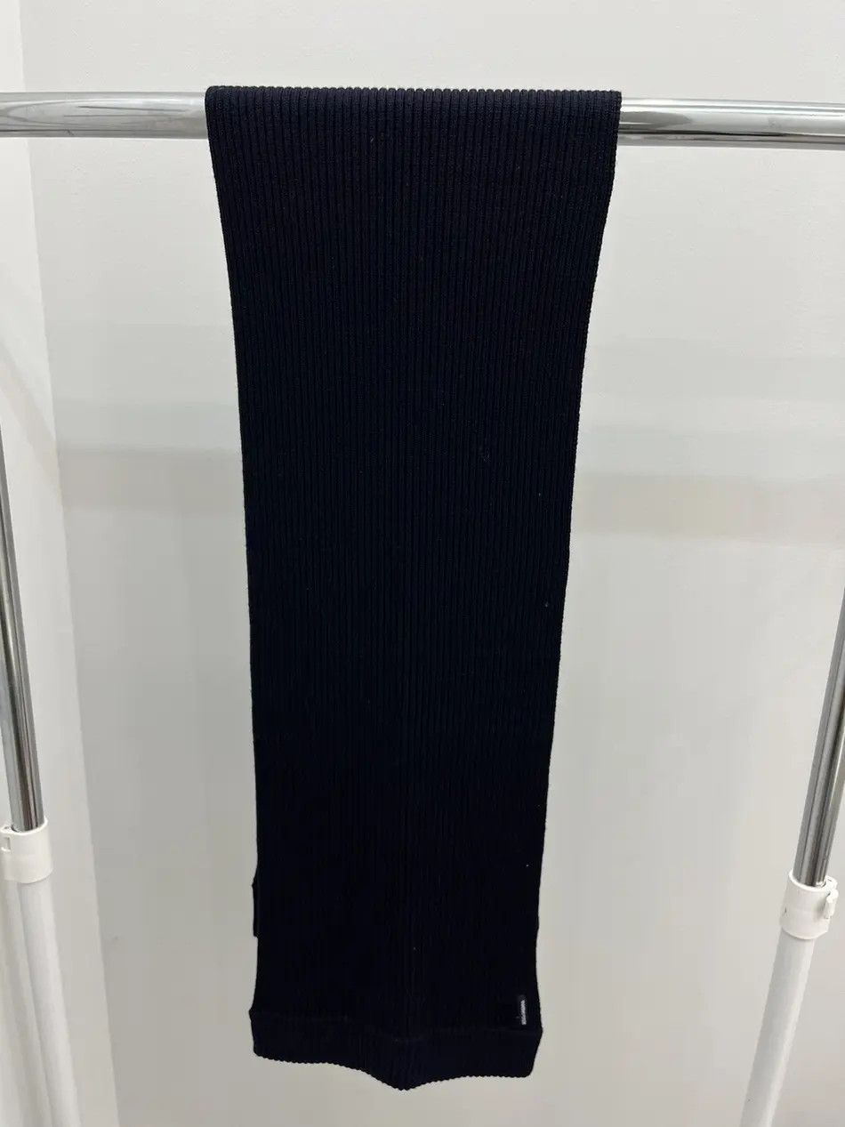 Dolce & Gabbana Dolce & Gabbana Heavy Ribbed Knit Wool Scarf Size ONE SIZE - 3 Thumbnail