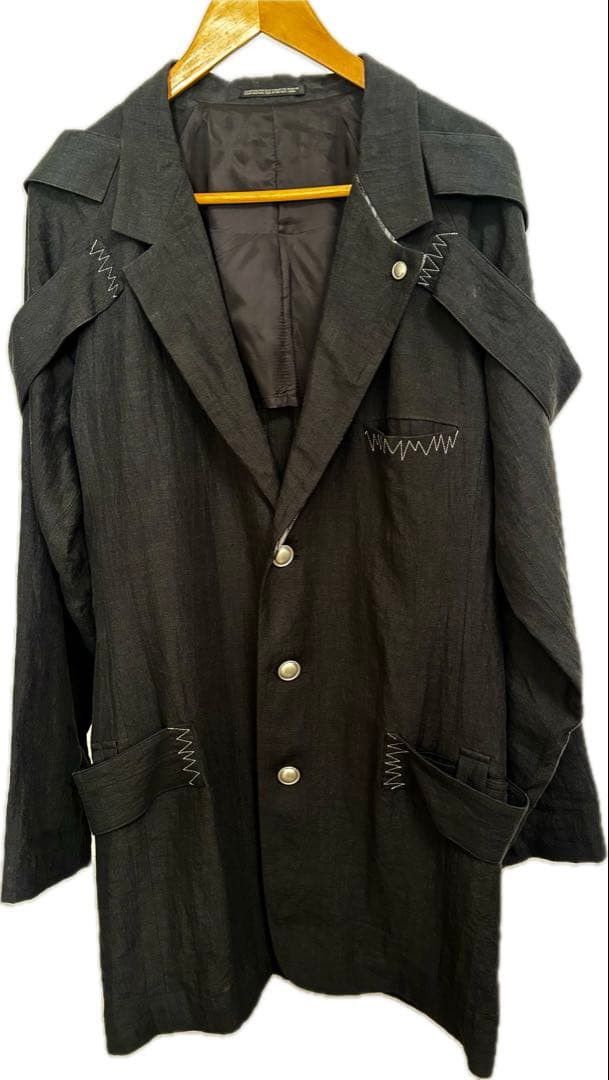 Yohji Yamamoto SS24 Jacket Strap Details Size US M / EU 48-50 / 2 - 2 Thumbnail