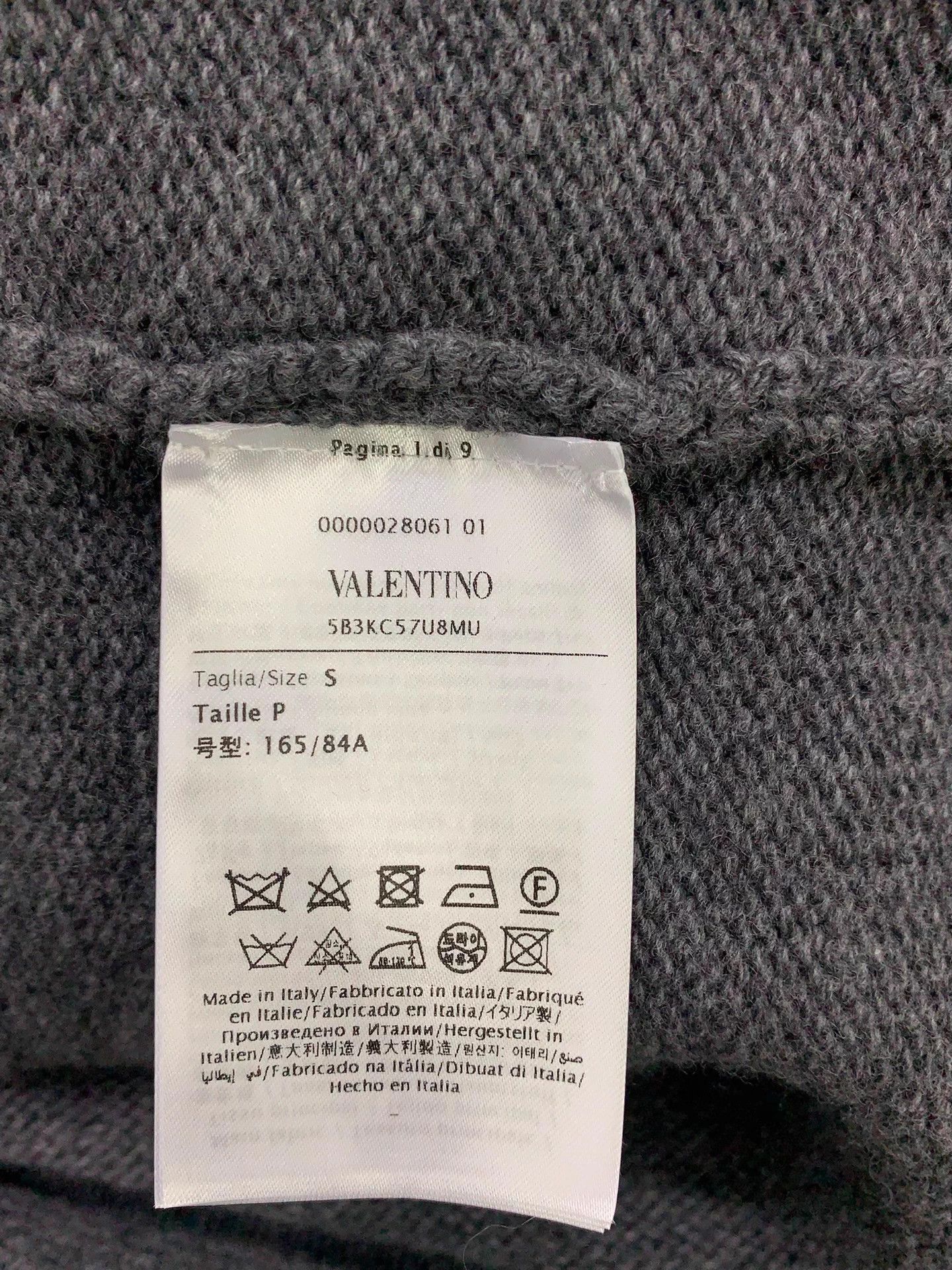 Valentino Valentino 24 Pre-Fall Ostrich Hair-Wool Knit S Size S / US 4 / IT 40 - 5 Thumbnail