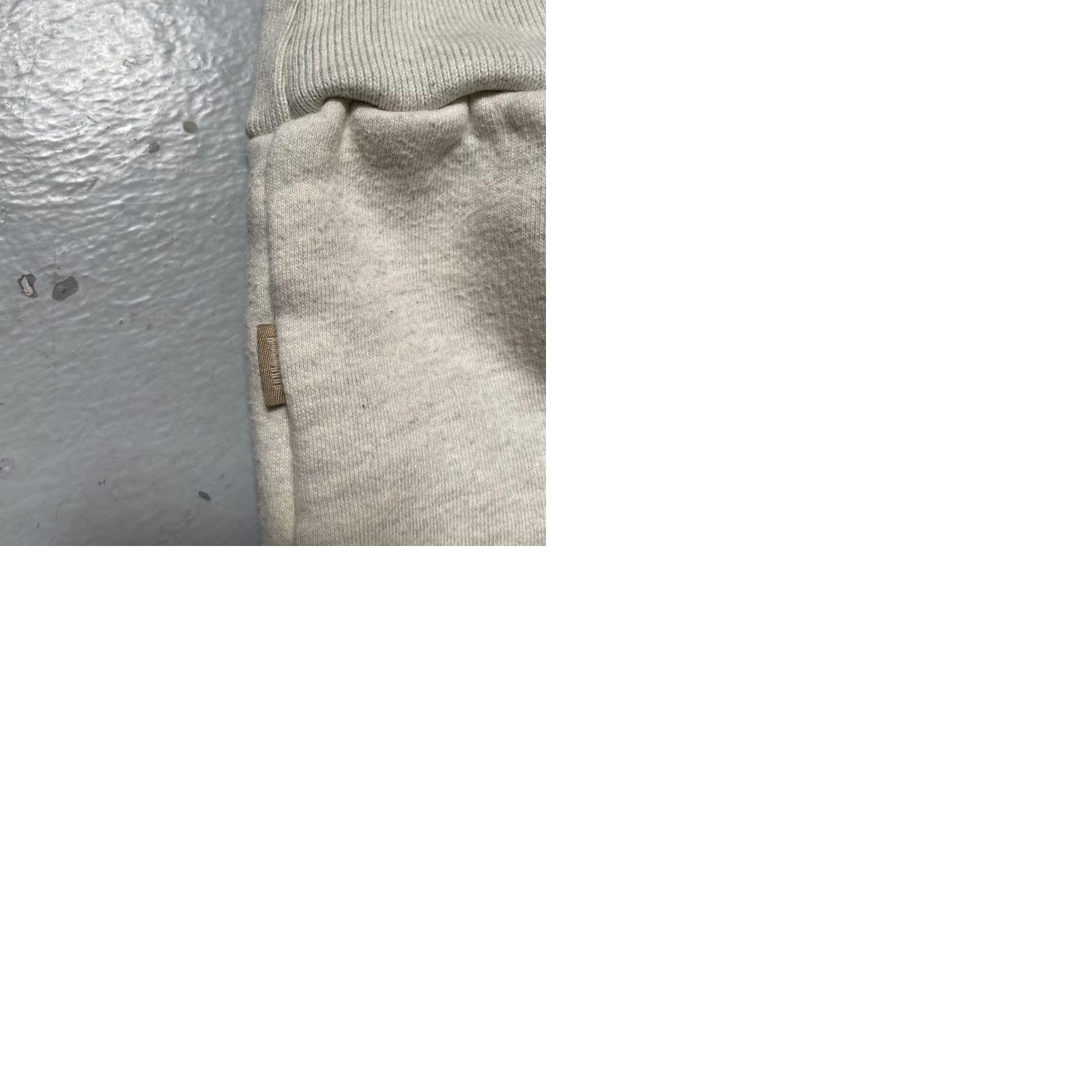 JJJJound JJJJound Standard Issue Cotton Raglan Sweatshirt Unisex Adults XXL Heather Cream USA 90s Hype Designer Athleisure Pullover Shirt Size US XXL / EU 58 / 5 - 9 Thumbnail