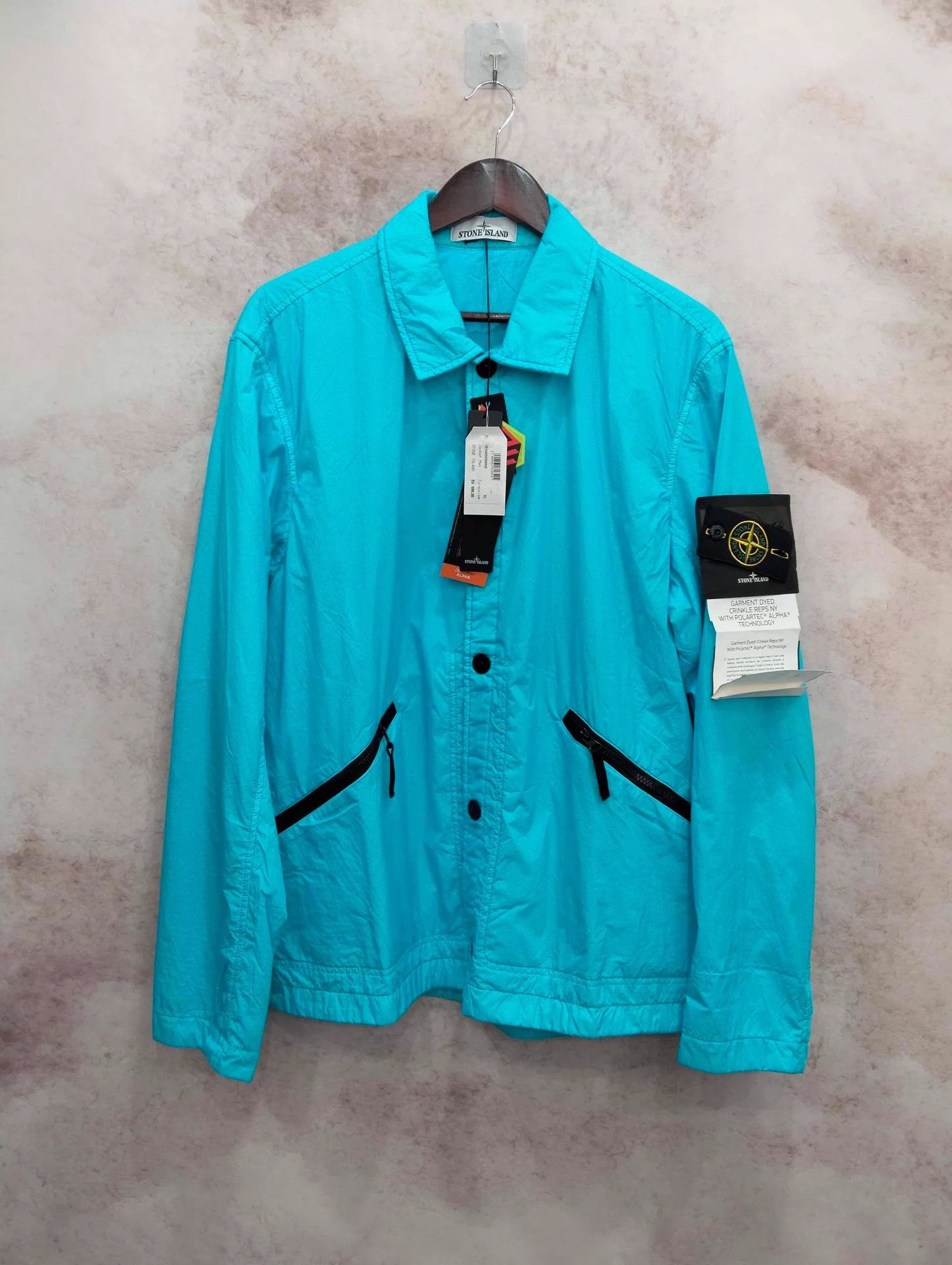 Stone Island STONE ISLAND Colorblocked Logo Patch Jacket Size US XL / EU 56 / 4 - 1 Thumbnail