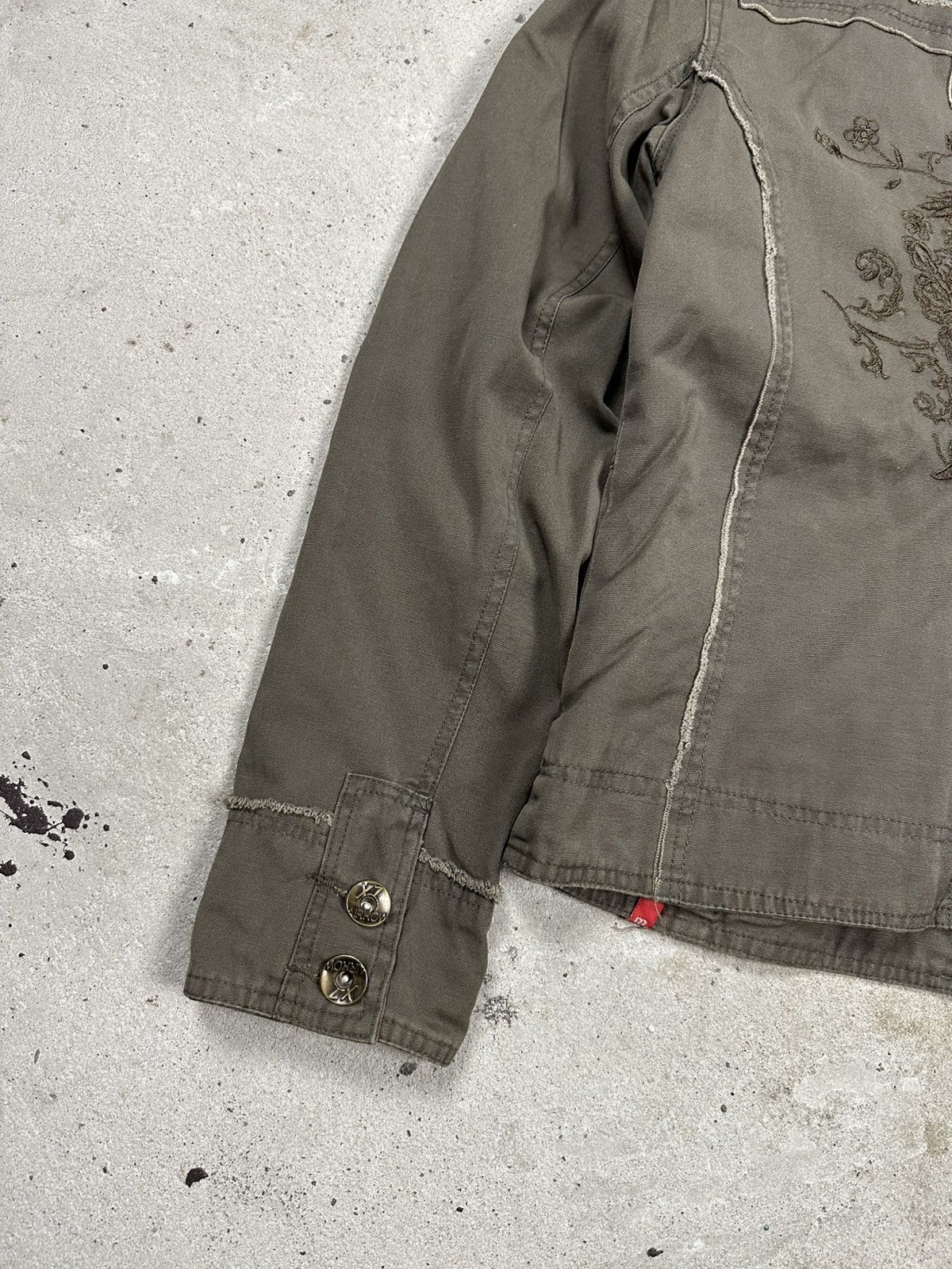 Other Vintage Y2K Army Military Distressed Style Japanese Jacket Size US S / EU 44-46 / 1 - 10 Thumbnail