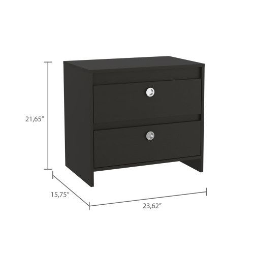 Designer × Homemade Idaly Nightstand , End Table, Side Table Superior Top, Two D Size US L / EU 52-54 / 3 - 5 Thumbnail