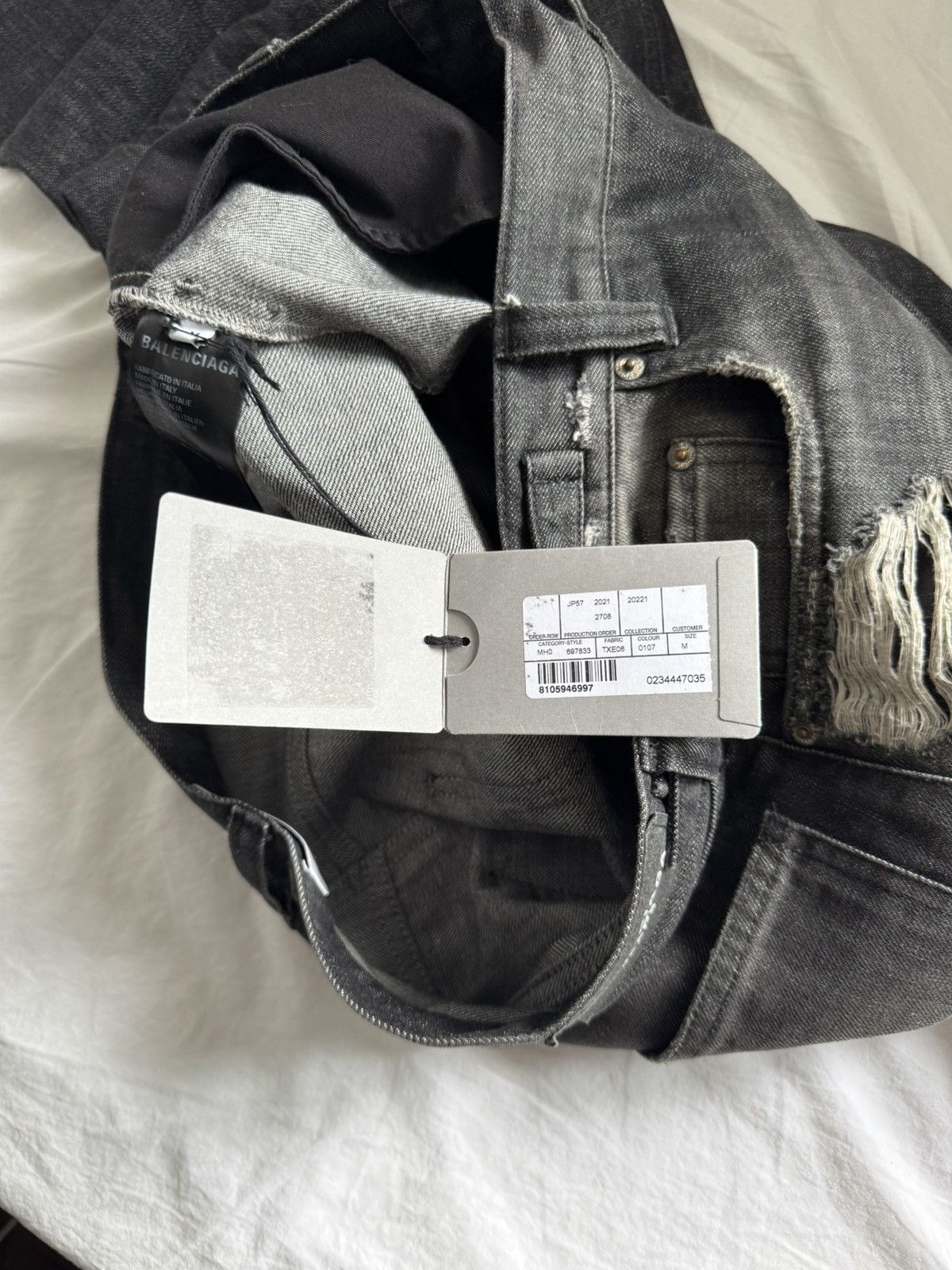 Balenciaga Skater / Red Carpet Denim Size US 34 / EU 50 - 11 Thumbnail