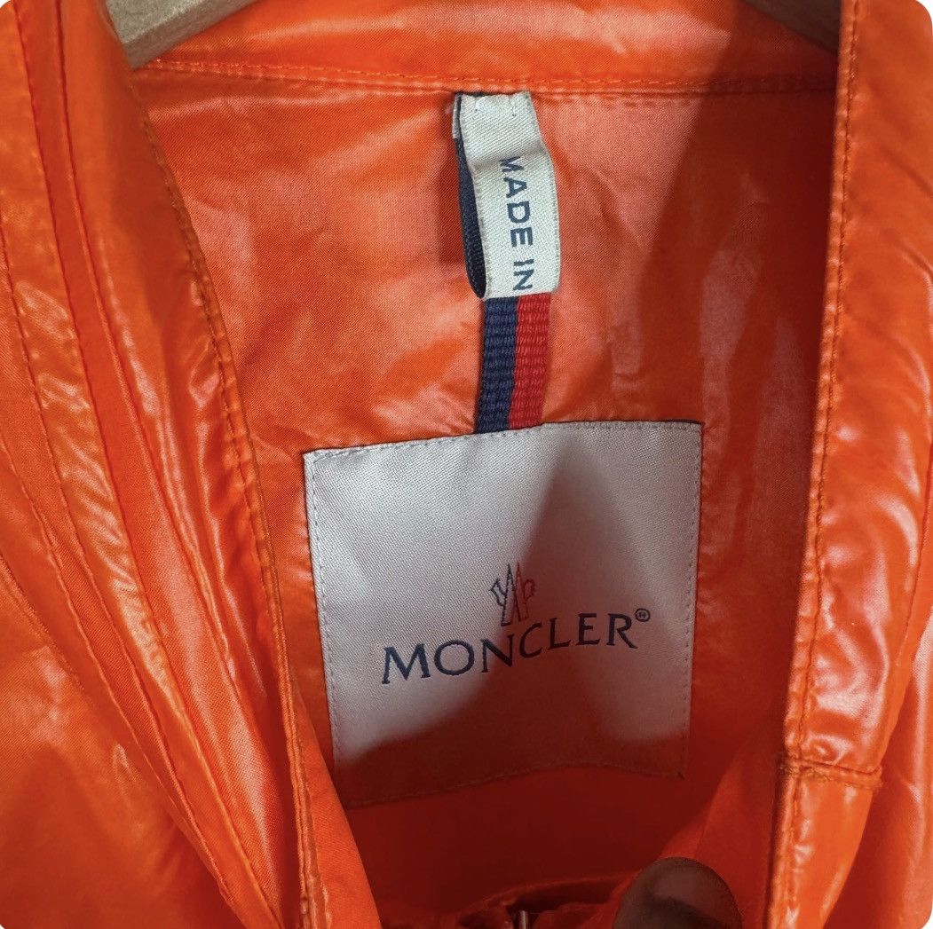 Moncler Moncler Orange Nylon Jacket Size US XL / EU 56 / 4 - 3 Thumbnail