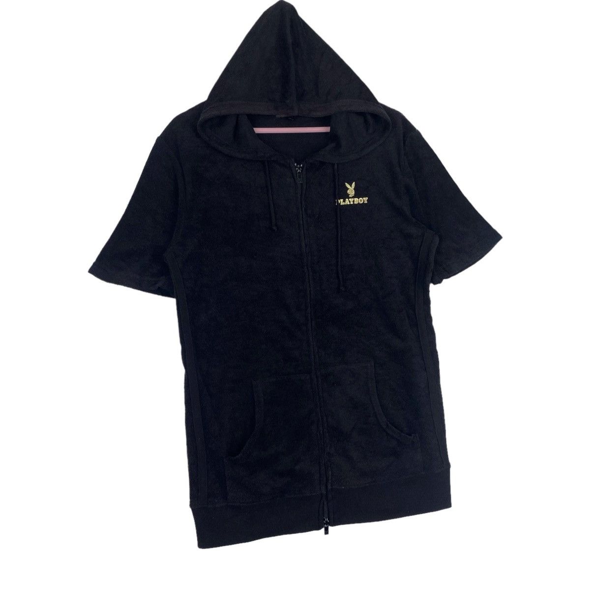 Playboy Playboy Hoodie Short Sleeve Shirt Pullover Jumper Size US M / EU 48-50 / 2 - 4 Thumbnail