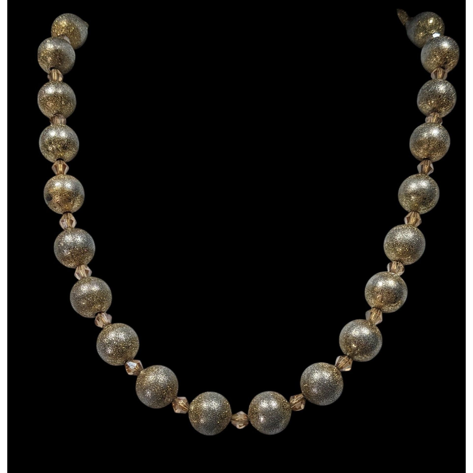 Other Charming Charlie Glitter Ball Glam Silver And Gold Tone Bead Size ONE SIZE - 3 Thumbnail