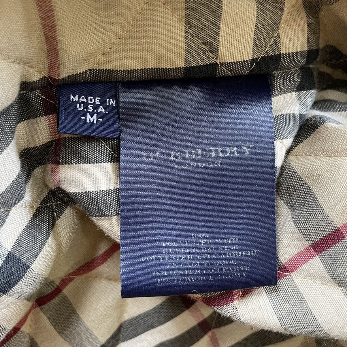 Burberry Vintage Burberry Weather Proof Nova Check Quilted Jacket Size US L / EU 52-54 / 3 - 18 Thumbnail