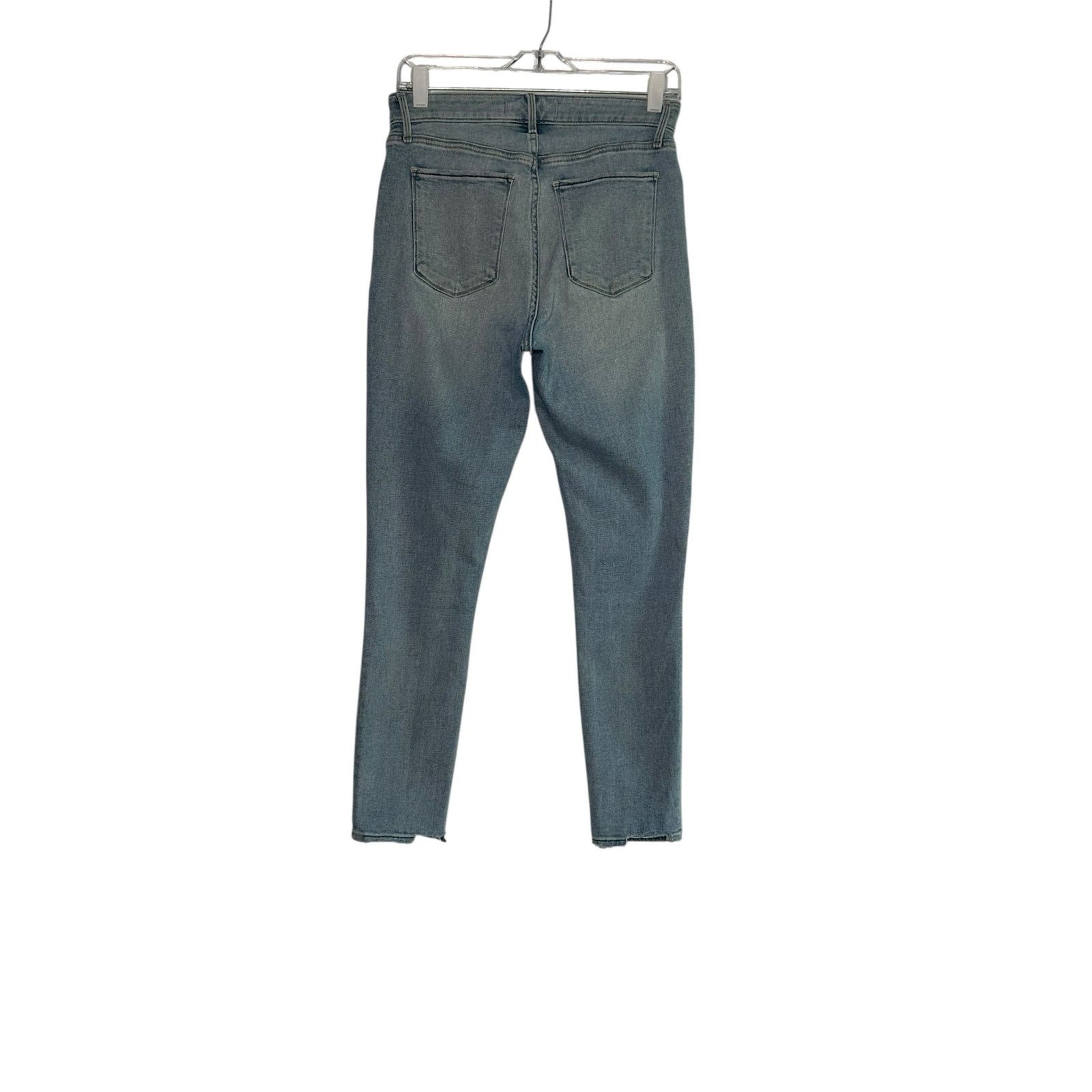 Abercrombie & Fitch Abercrombie & Fitch blue high rise super skinny jeans size 6 Size 28" / US 6 / IT 42 - 5 Thumbnail