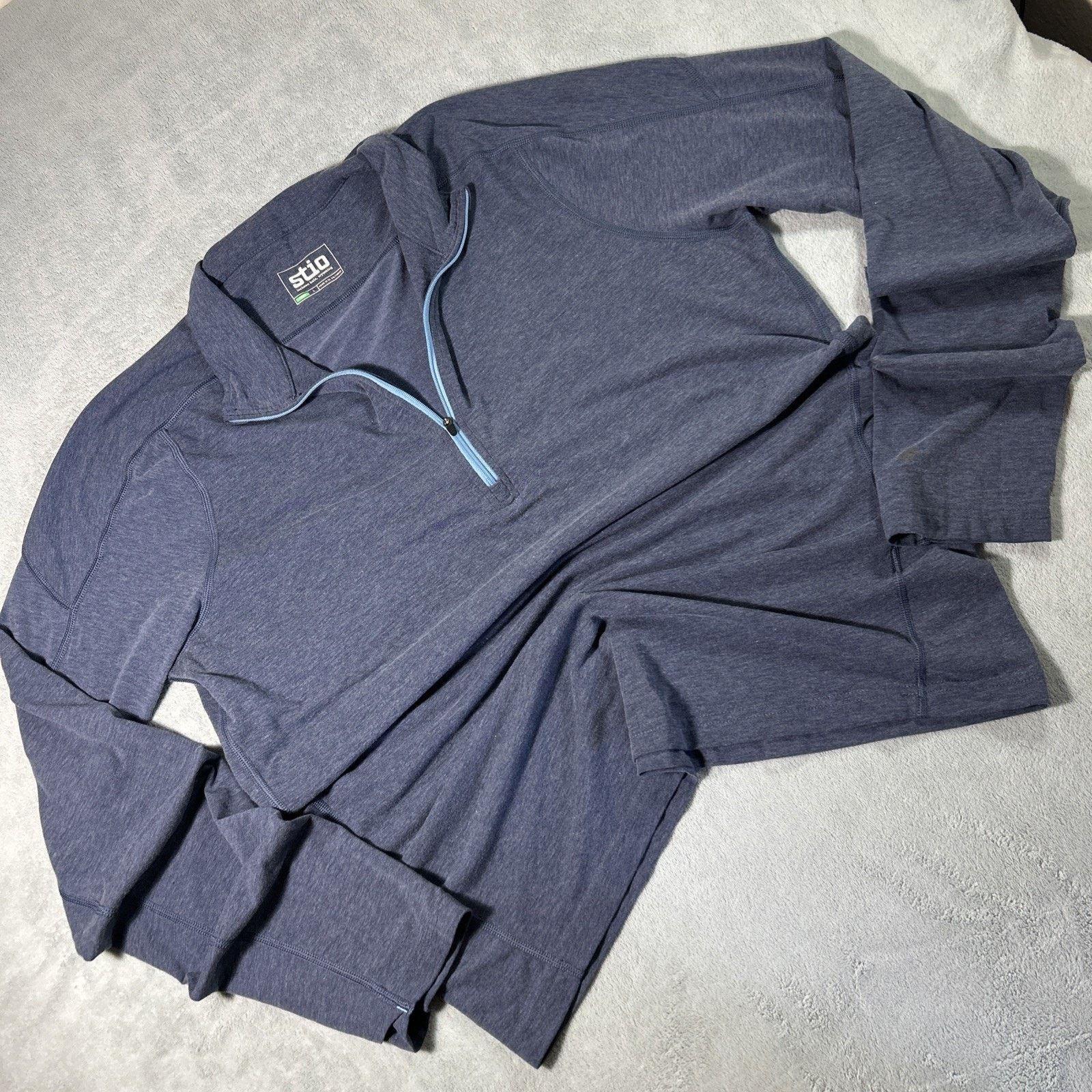 Stio Stio Base Layer Sweater Men Large Fleece Qtr Zip Lightweight Size US L / EU 52-54 / 3 - 1 Thumbnail