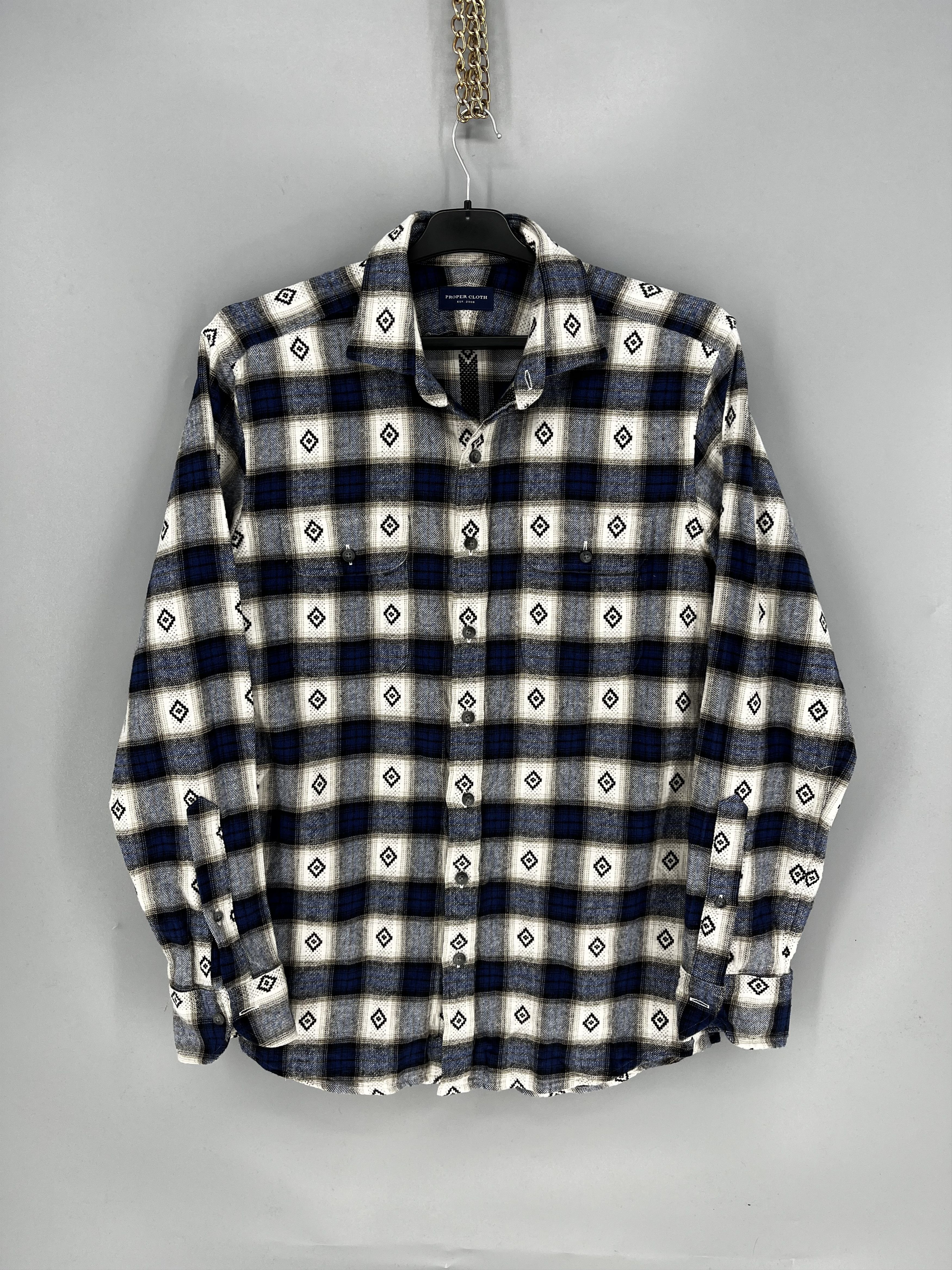 Proper Cloth Proper Cloth Long Sleeve Button Down Shirt - Large Size US L / EU 52-54 / 3 - 1 Thumbnail