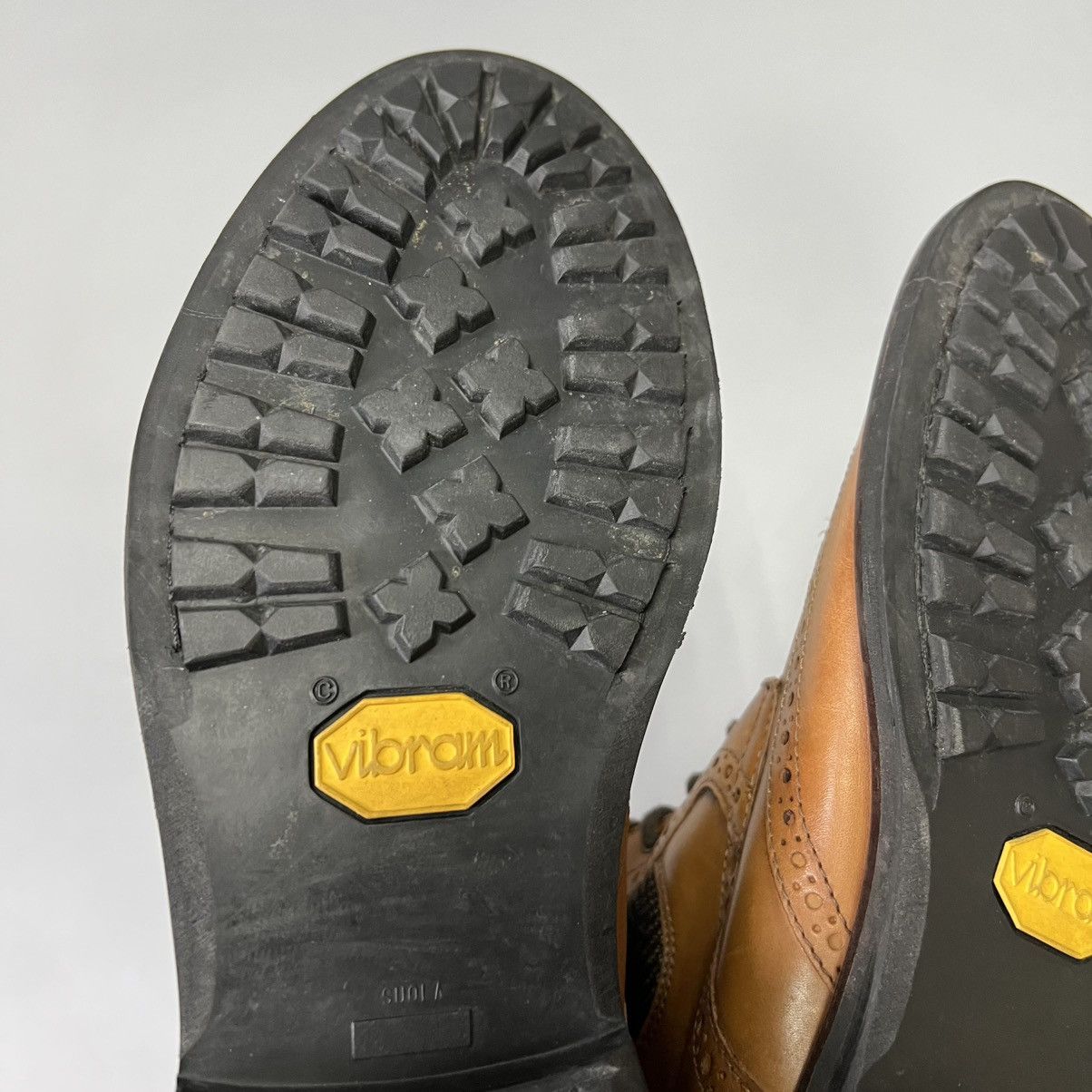 Leather Leather Brogue Boots Cowboy y2k D.H. Pollak boots Vibram men Size US 7.5 / EU 40-41 - 12 Thumbnail