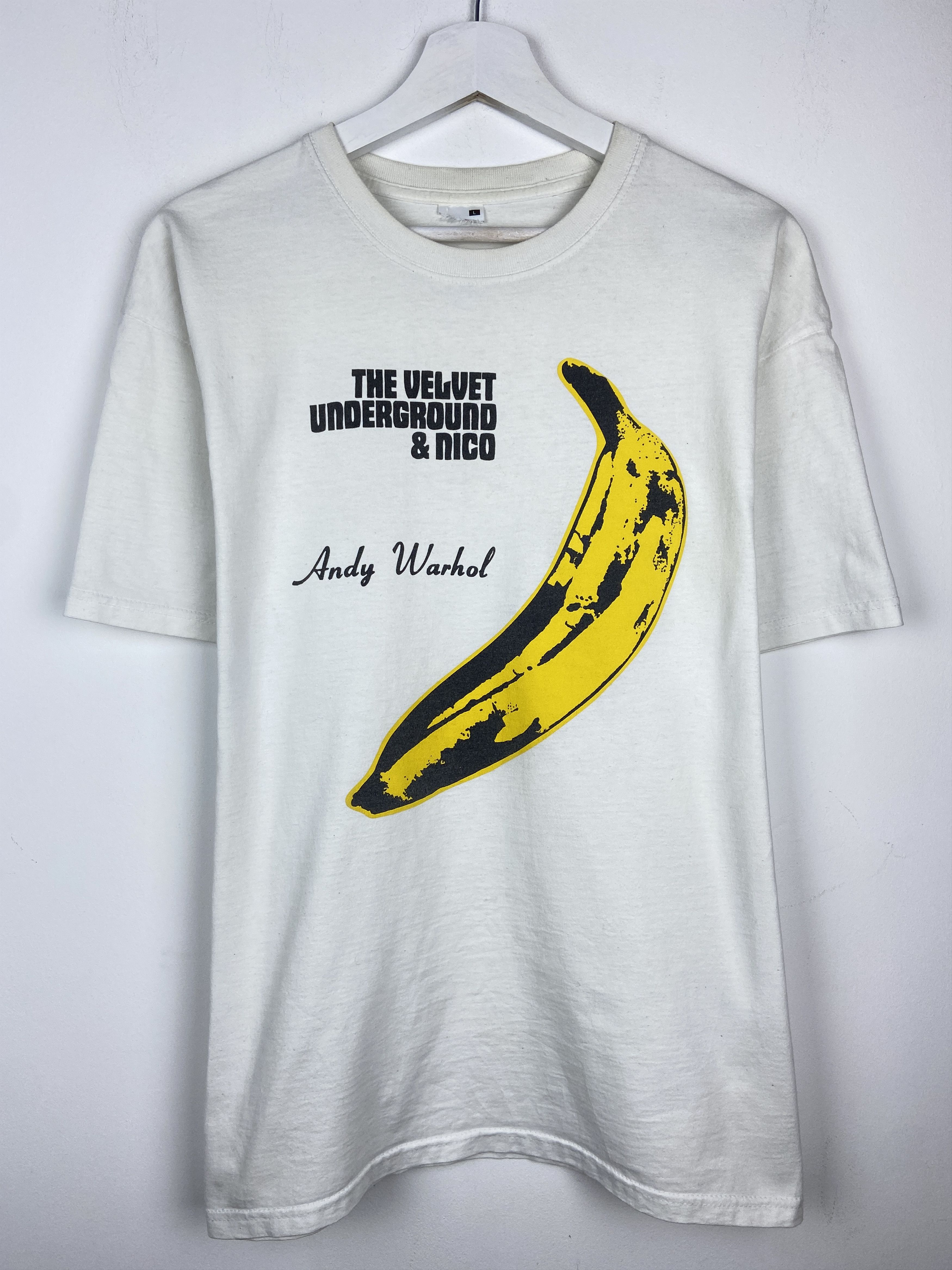 Andy Warhol Vintage The Velvet Underground Andy Warhol T Shirt Tee Size US L / EU 52-54 / 3 - 1 Thumbnail