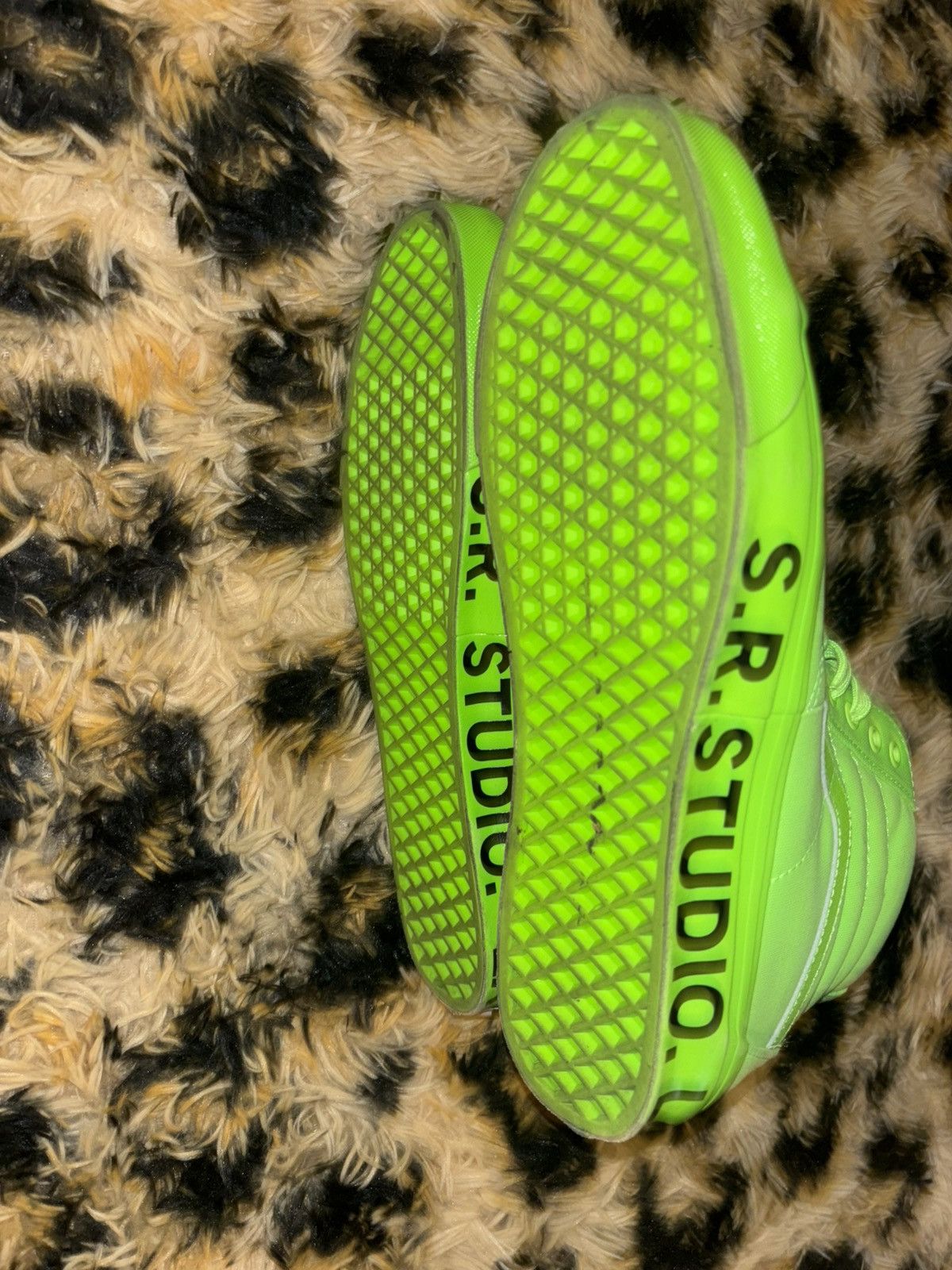 Sterling Ruby × Vans S. R. Studio LA OTW Vans in green Size US 12 / EU 45 - 5 Thumbnail