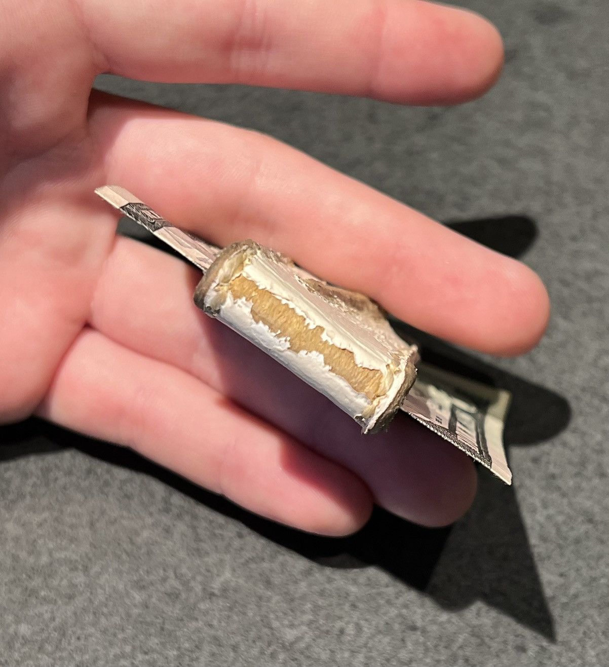 Other Avant-garde handcrafted leather money clip.🔖 Size ONE SIZE - 4 Thumbnail