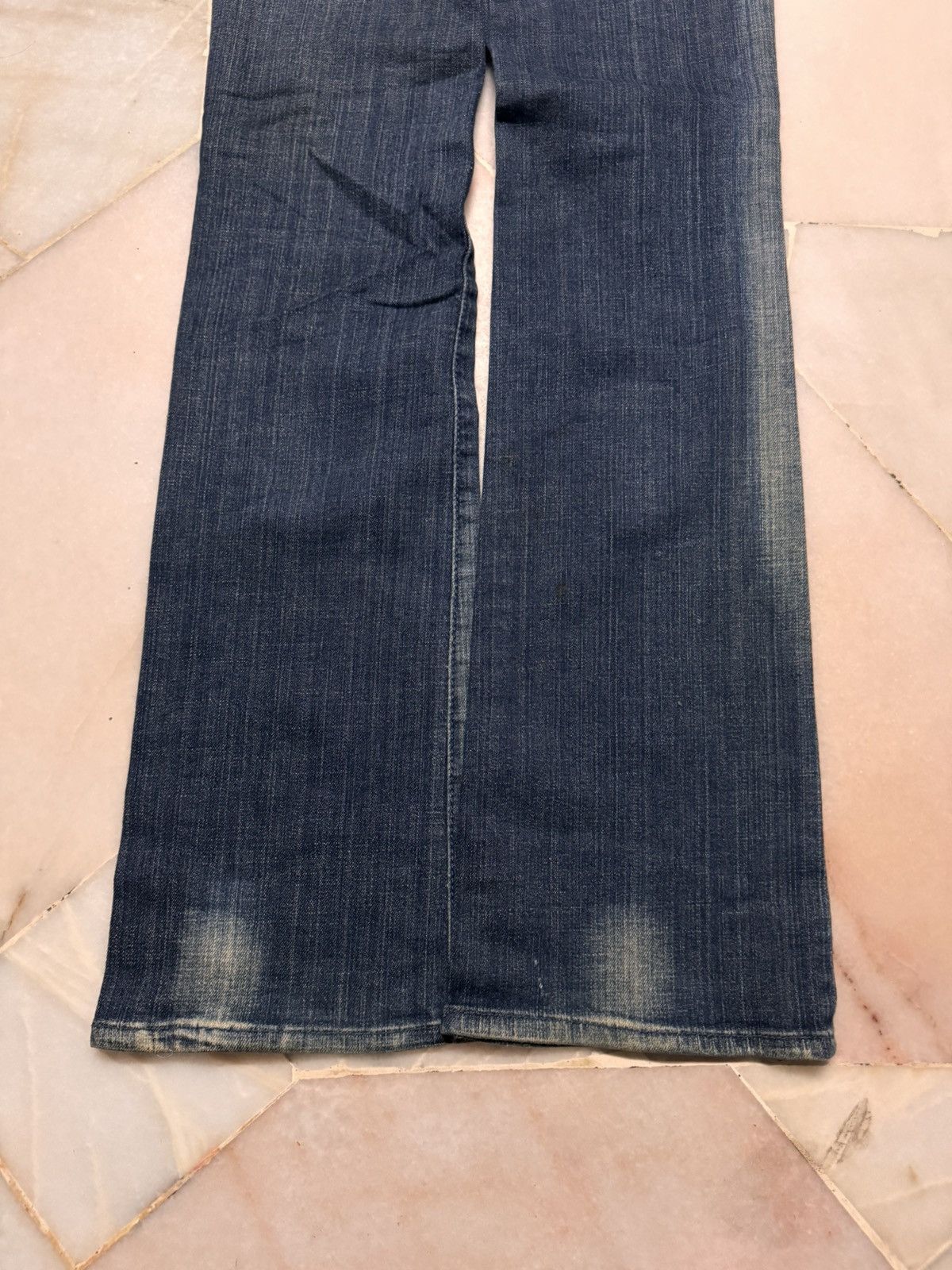 Vintage VINTAGE 2000s BELL BOTTOM FLARE RARE FADED Size US 27 - 15 Thumbnail