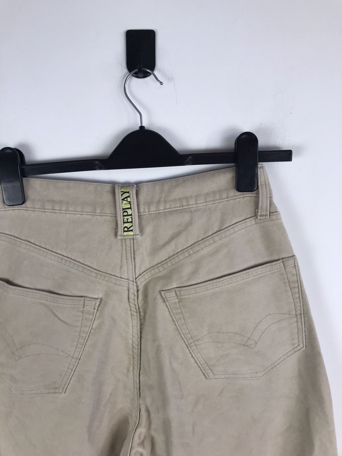 Replay × Vintage Vintage Replay Beige Pants Size US 30 / EU 46 - 1 Thumbnail