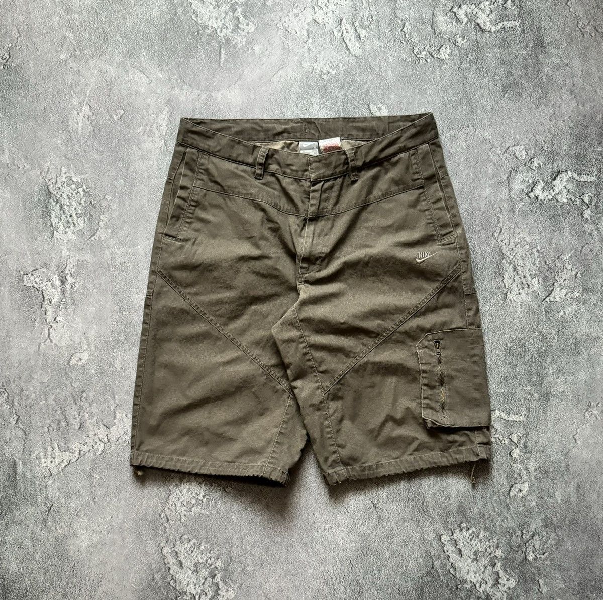Nike × Vintage Nike XL cargo vintage shorts 🩳 swoosh Size US 36 / EU 52 - 4 Thumbnail