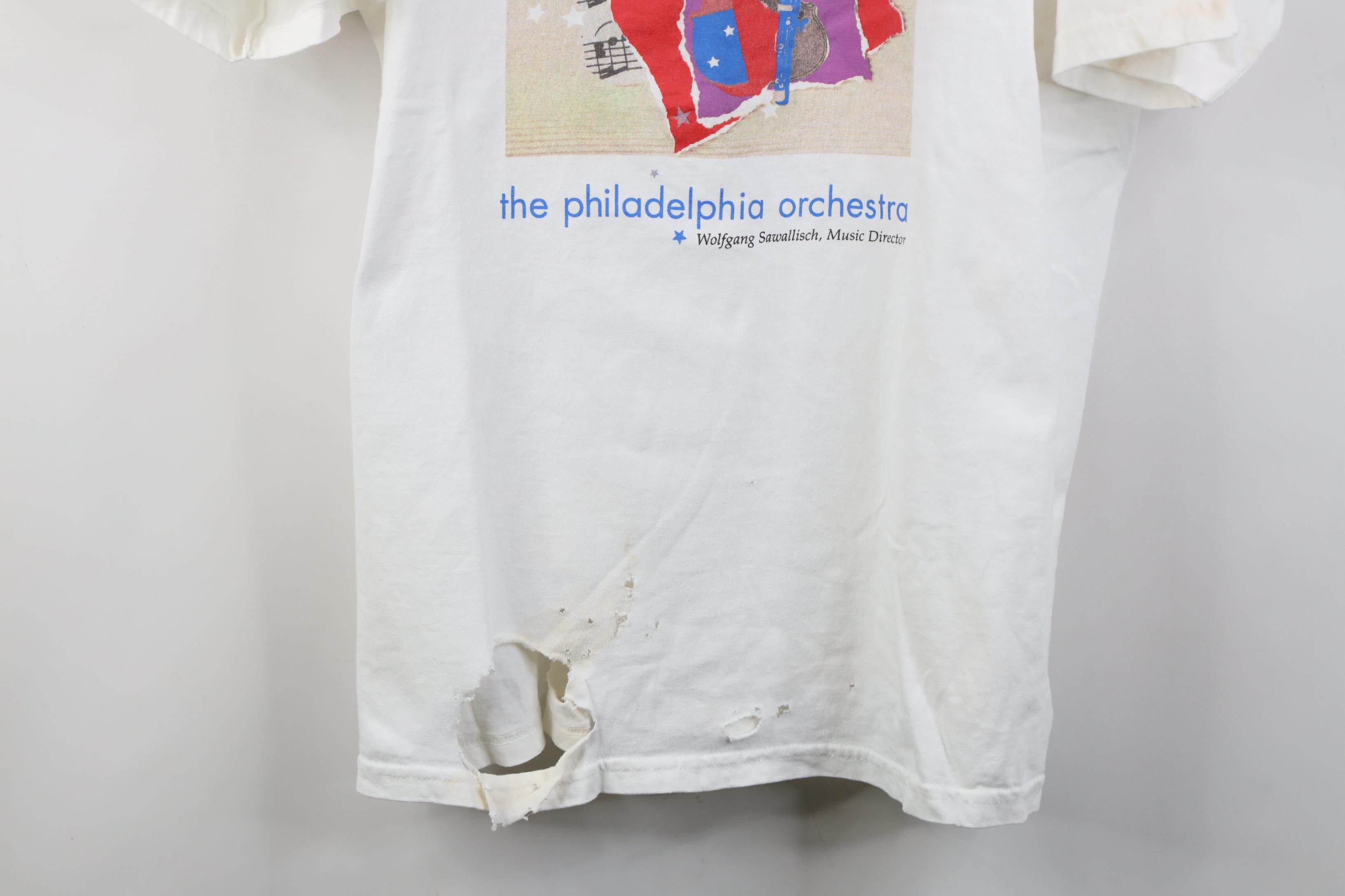 Vintage Vintage Y2K 2001 Tour The Philadelphia Orchestra T-Shirt Size US XL / EU 56 / 4 - 3 Thumbnail