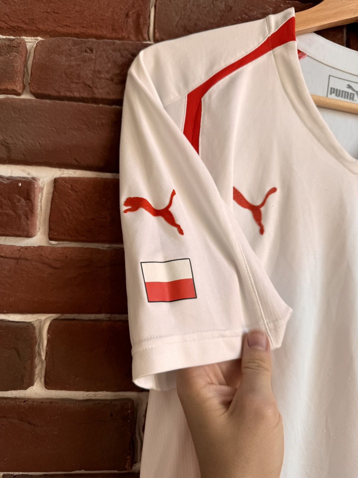 Puma Rare Vintage 2001 PUMA Poland football Jersey Soccer Kit Xl Size US XL / EU 56 / 4 - 4 Thumbnail