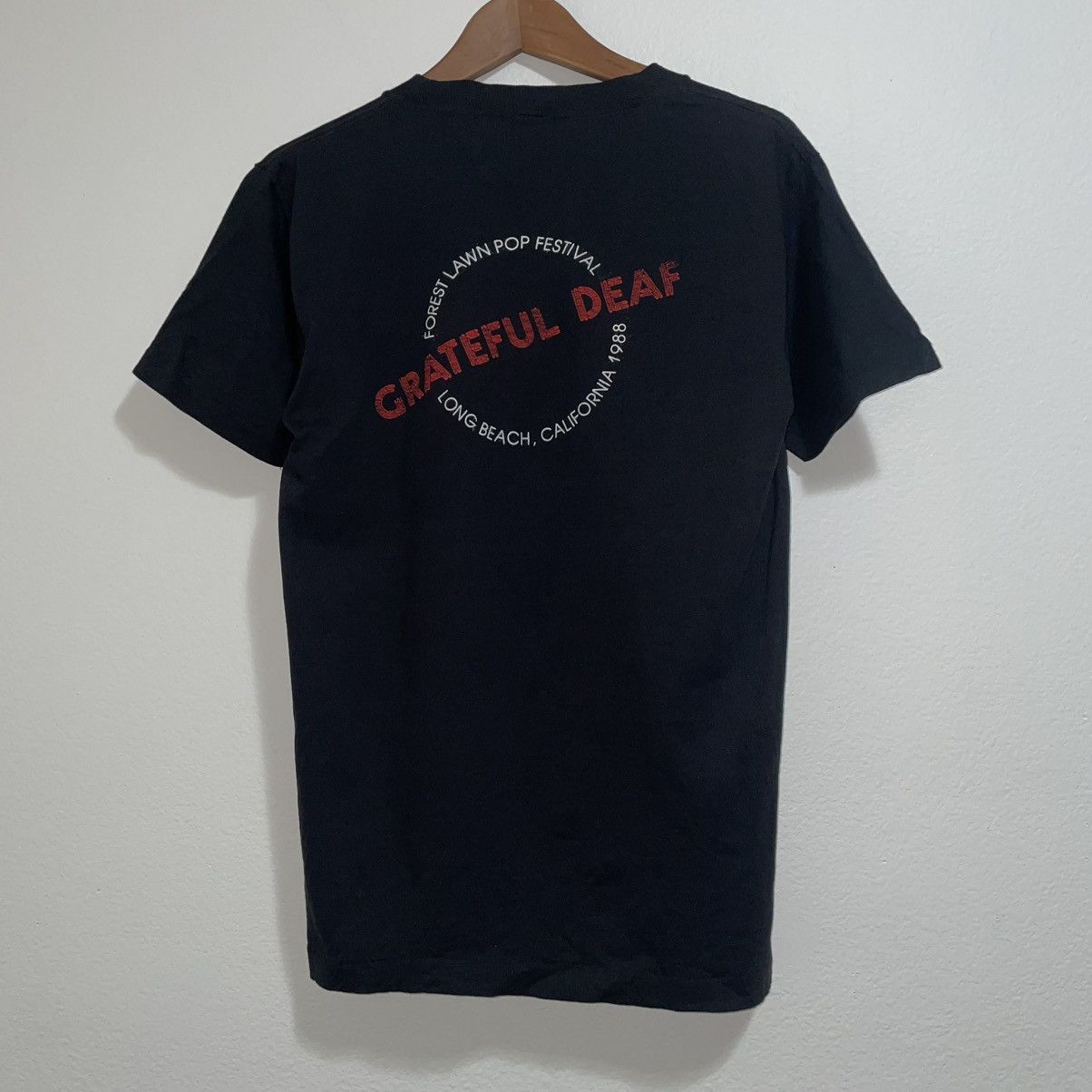 Band Tees × Vintage Vintage grateful deaf 80s t-shirt Size US M / EU 48-50 / 2 - 3 Thumbnail