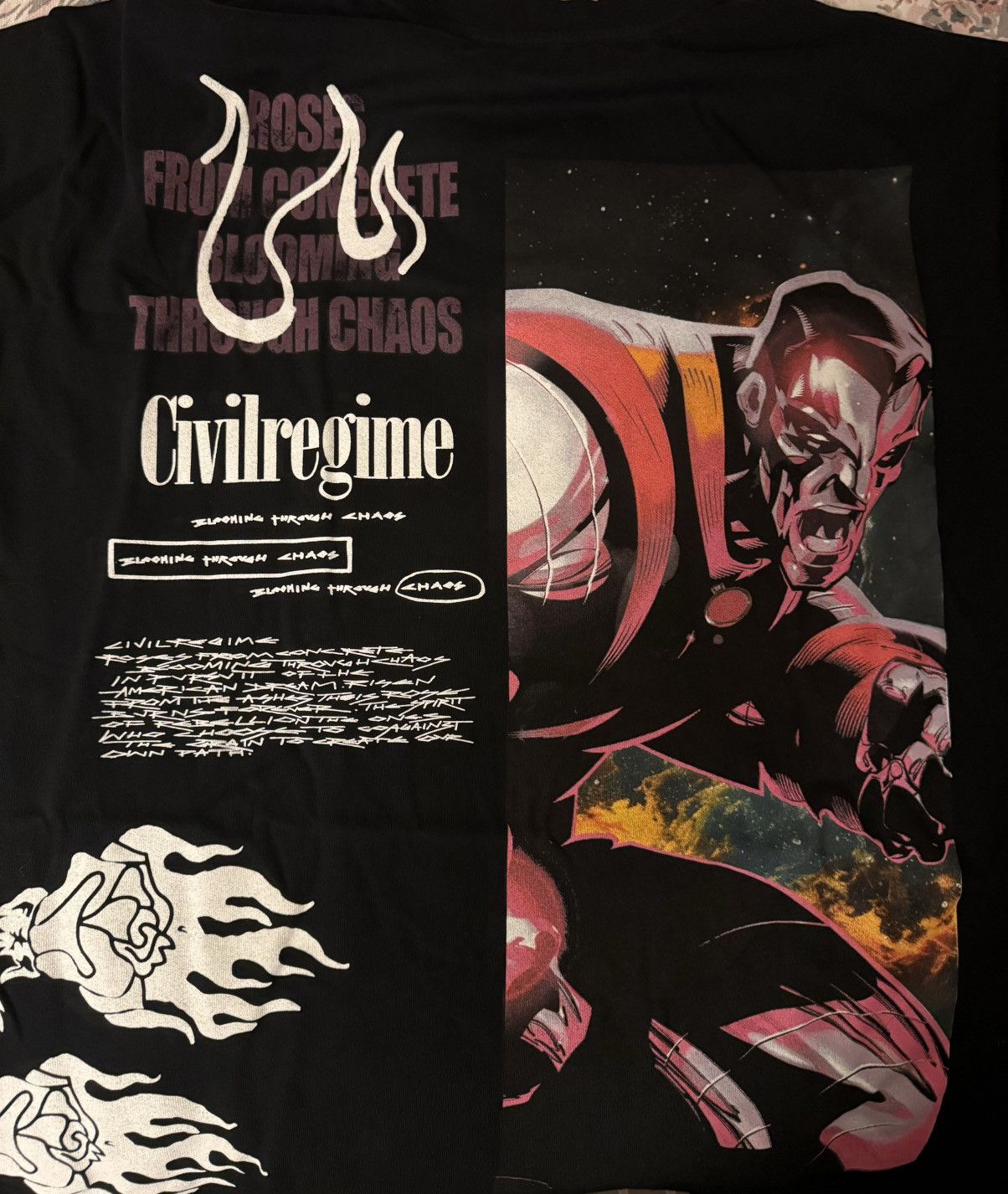 Civil Regime CIVIL REGIME X DARC SPORT X MARVEL X-MEN COLOSSUS RAGE SHIRT- Medium Size US M / EU 48-50 / 2 - 2 Thumbnail
