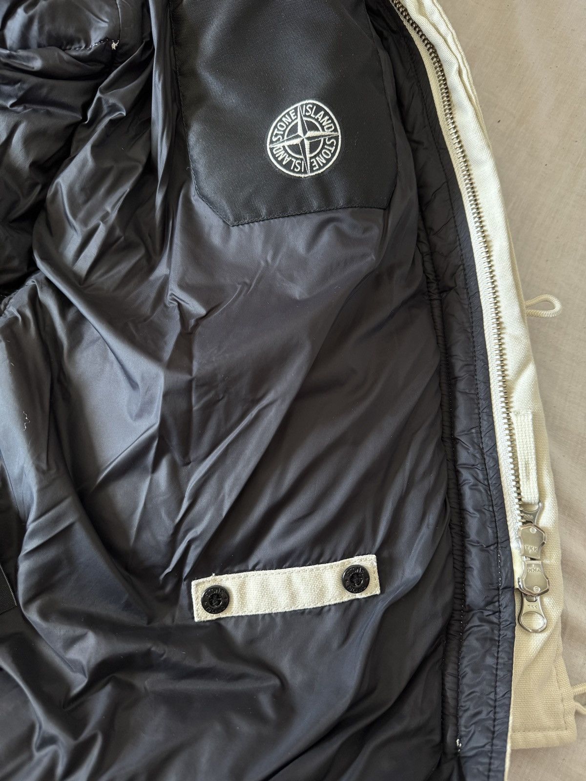 Stone Island 🔥 Archive Stone Island Polypropylene Tela Down Parka Jacket Size US XL / EU 56 / 4 - 15 Thumbnail