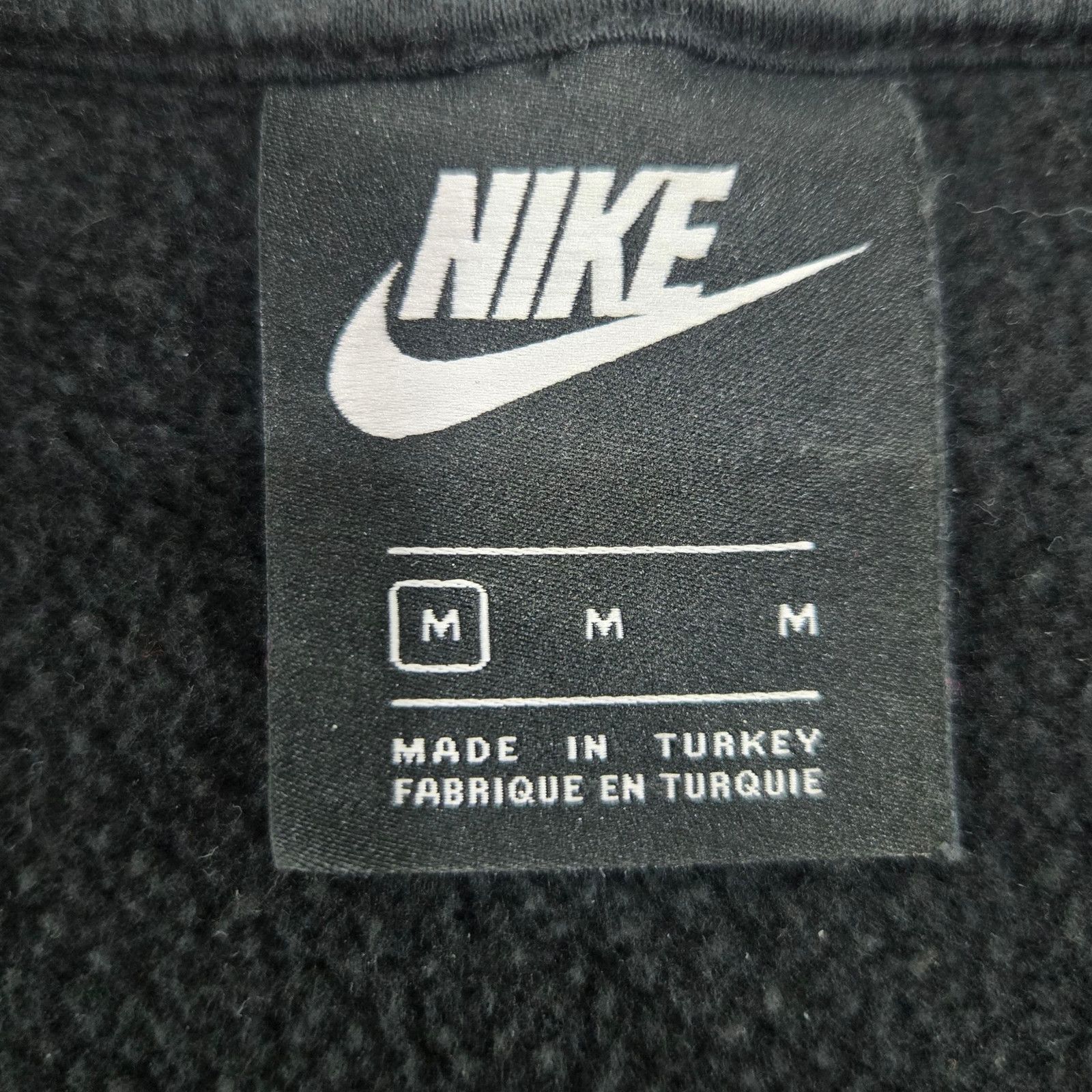 Nike Nike Black Gold Sequin Logo Crewneck Sweatshirt Size Medium Size M / US 6-8 / IT 42-44 - 6 Thumbnail