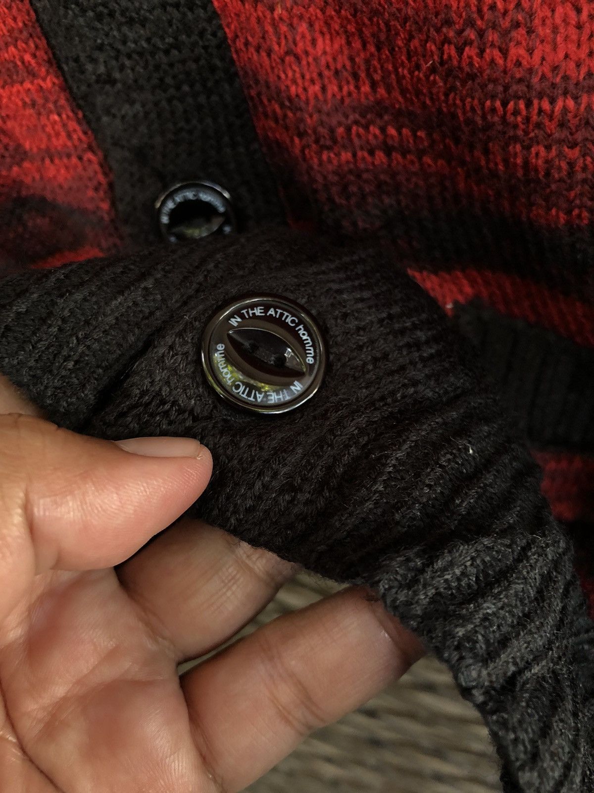Japanese Brand JAPANESE IN THE ATTIC KNIT GRUNGE KURTCOBAIN STYLE Size US M / EU 48-50 / 2 - 4 Thumbnail
