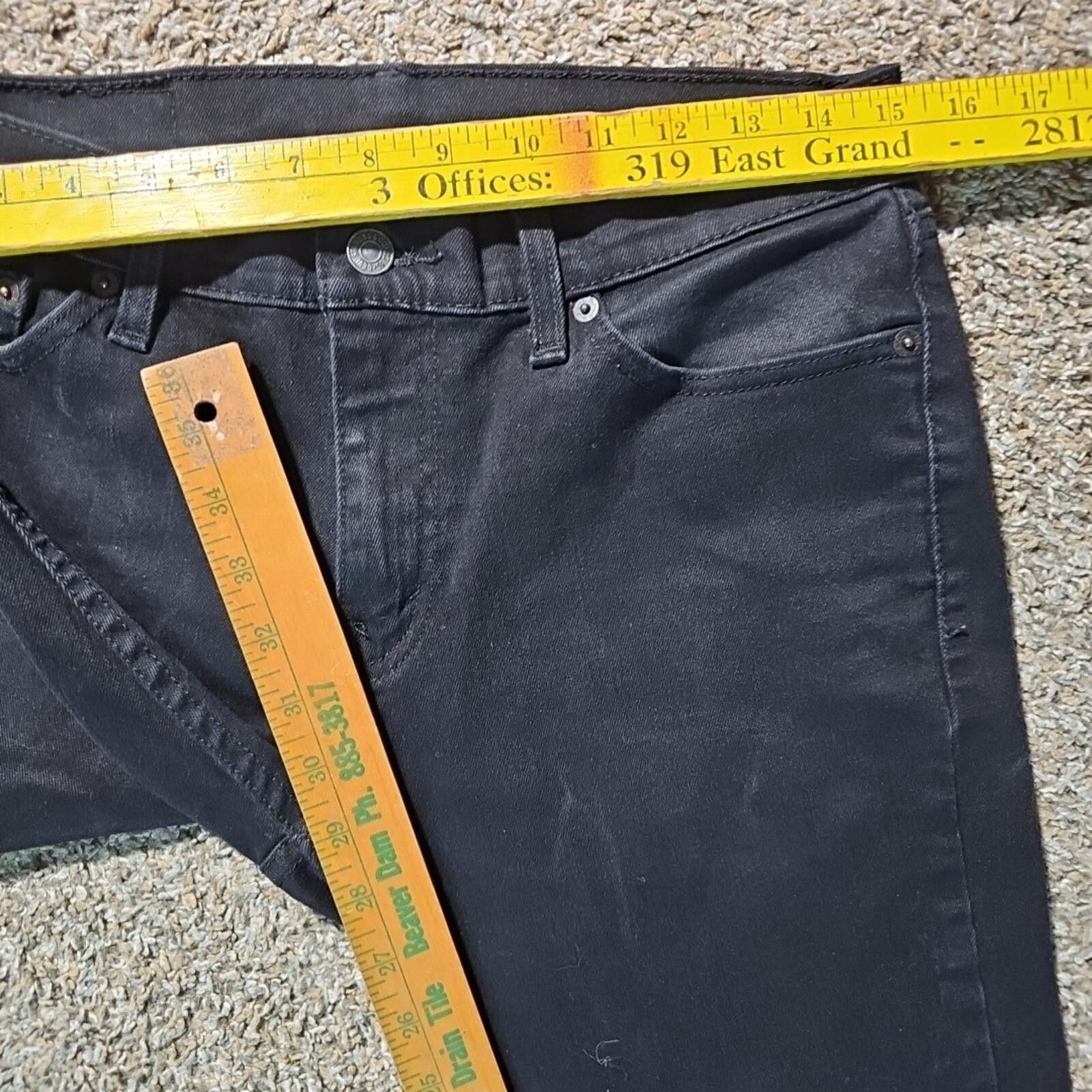 Levi's Levi's 511 Black 30x30 Jeans Size US 30 / EU 46 - 4 Thumbnail
