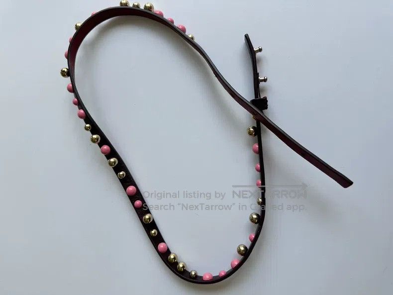 Dries Van Noten Dries Van Noten Colorful Beaded Belt Size ONE SIZE - 4 Thumbnail