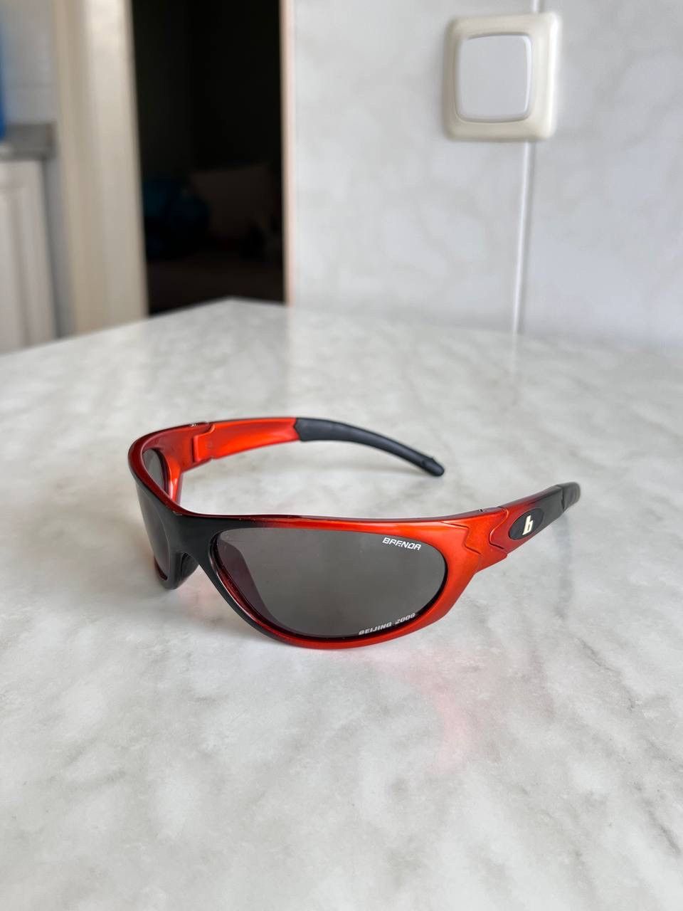 Japanese Brand Vintage Beijing 2008 Sports Brenda Oakley Style Sunglasses Size ONE SIZE - 9 Thumbnail