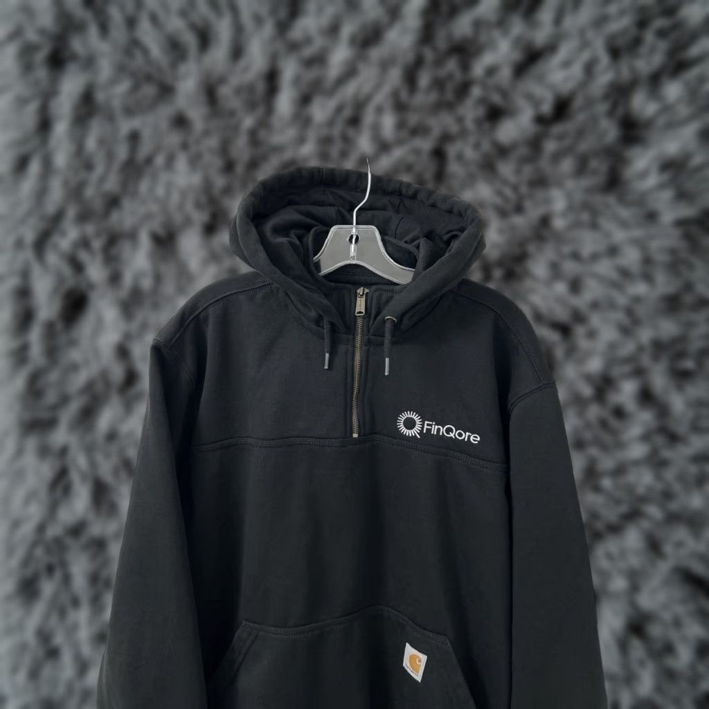 Carhartt Carhartt Rain Defender Hoodie Mens M Black Loose Fit Pullover L/S TS0617-M Size US M / EU 48-50 / 2 - 1 Thumbnail