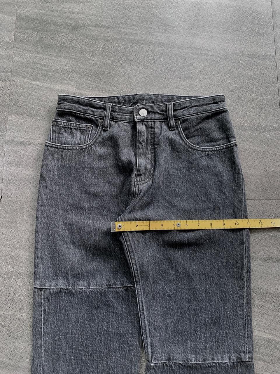 Maison Margiela FREE TAX! MM6 Paneled Wash Denim Jeans Size US 28 / EU 44 - 14 Thumbnail